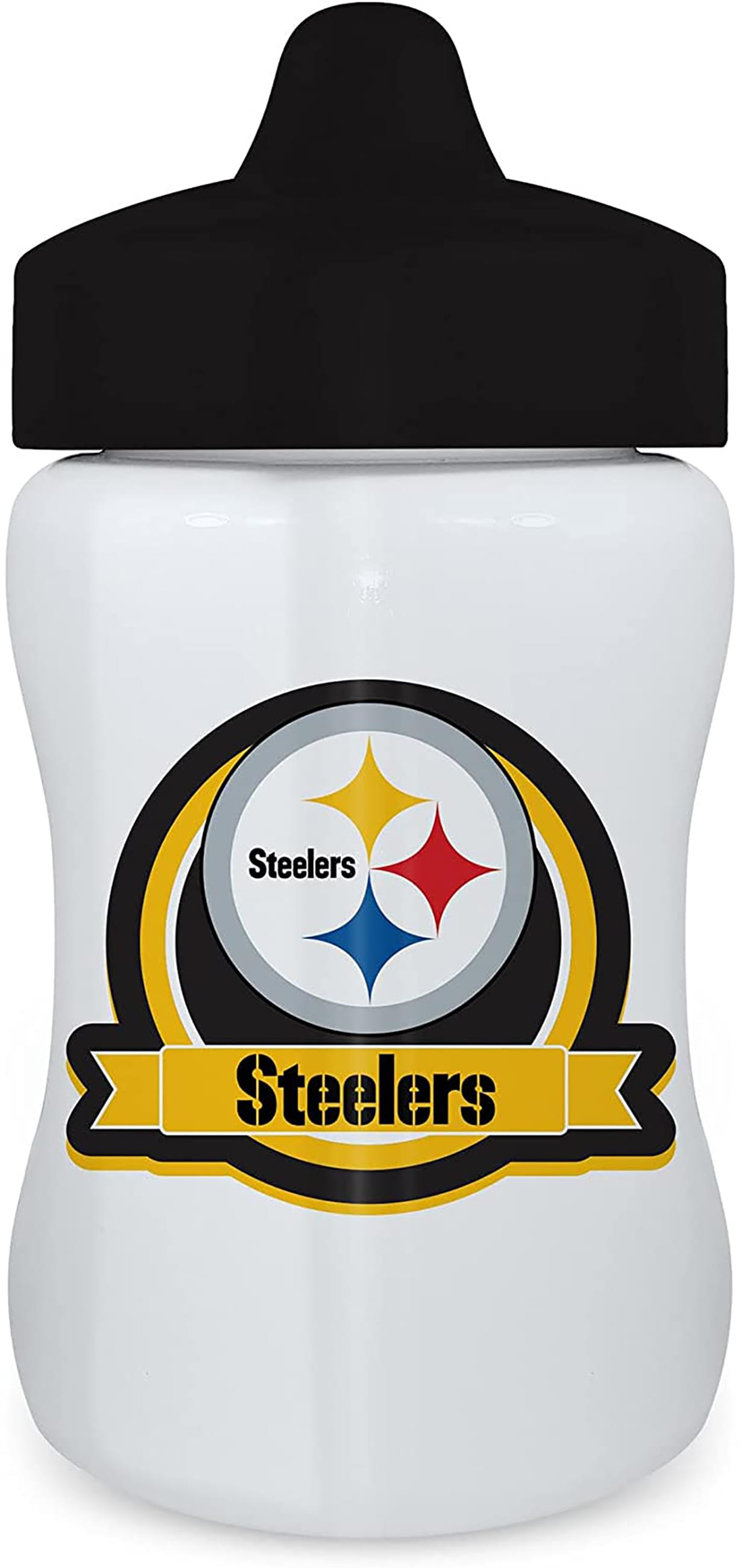 Steelers' Pride: 9oz NFL Baby Sippy Cup