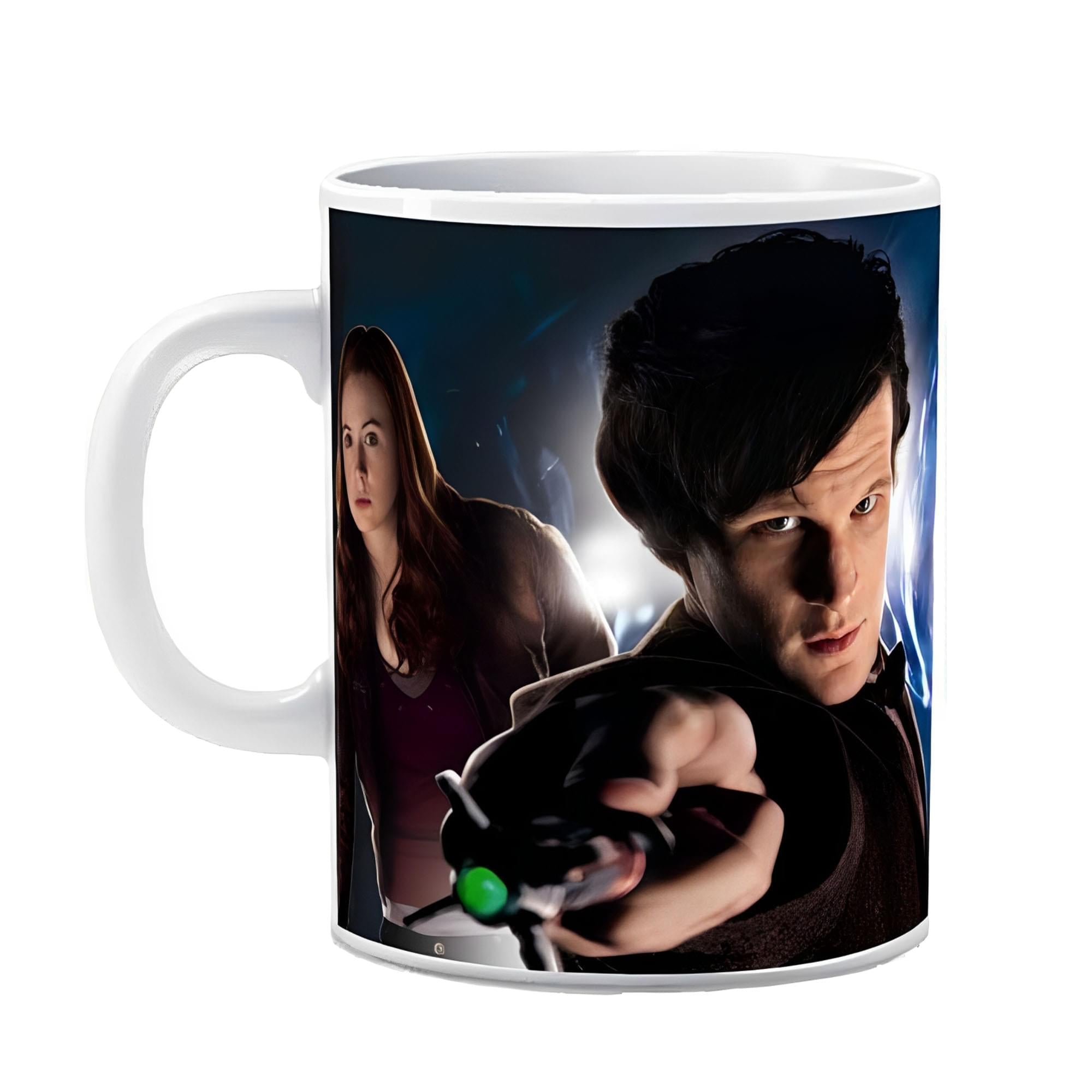 Embark on Time-Travel Adventures with the Doctor Who 11th Doctor & Amy Pond Mug