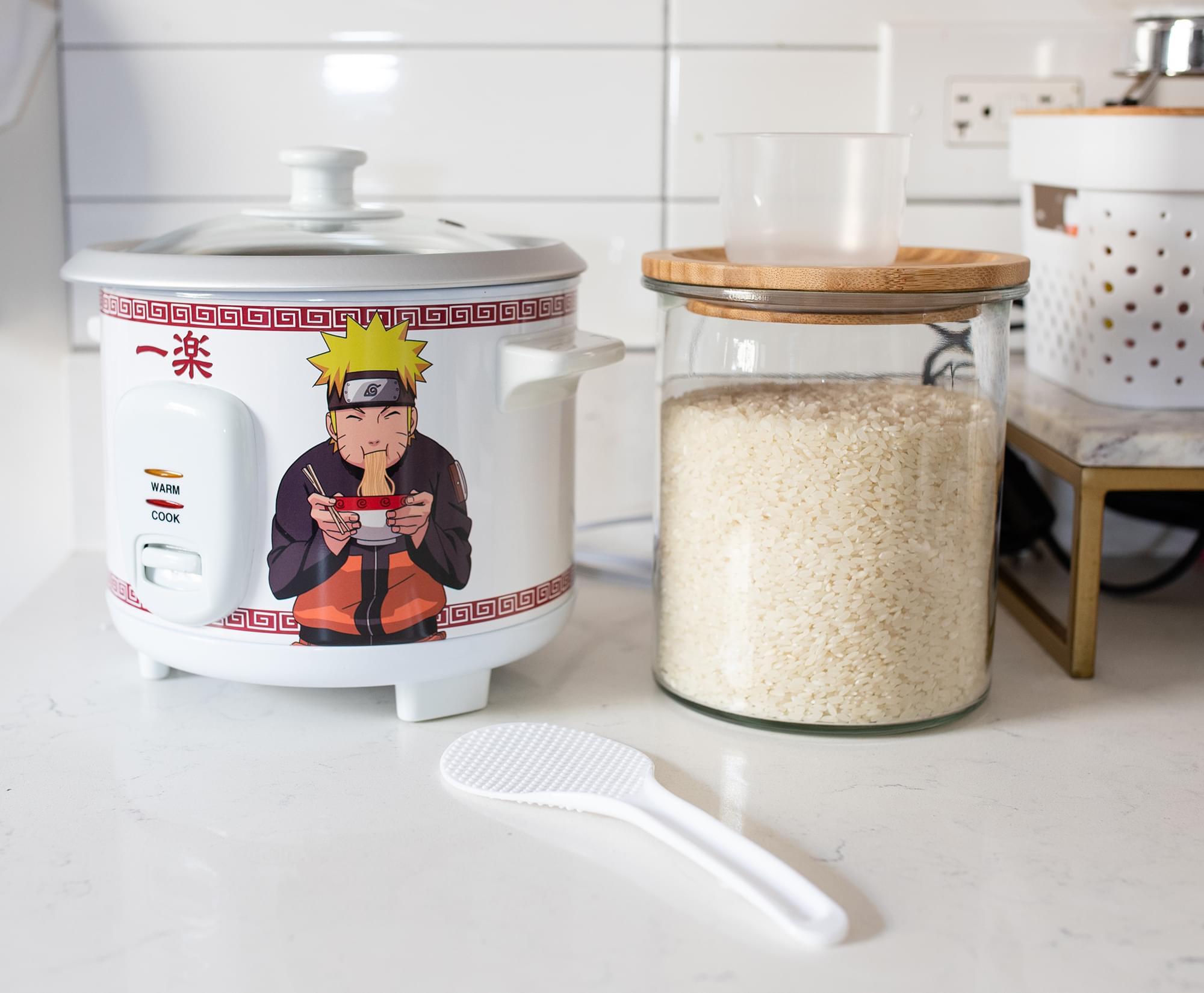 Naruto Shippuden Ichiraku Ramen-Inspired Automatic Rice Cooker & Warmer - 24 Ounce