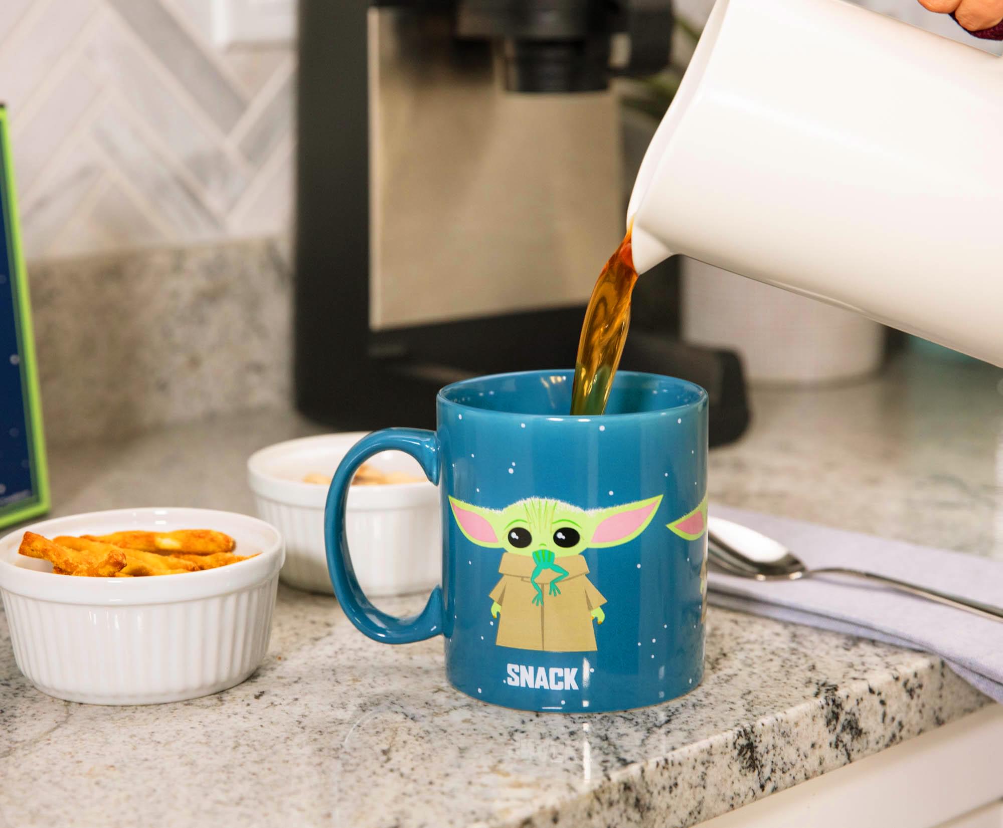The Mandalorian: Protect Attack Snack 20-Ounce Ceramic Mug
