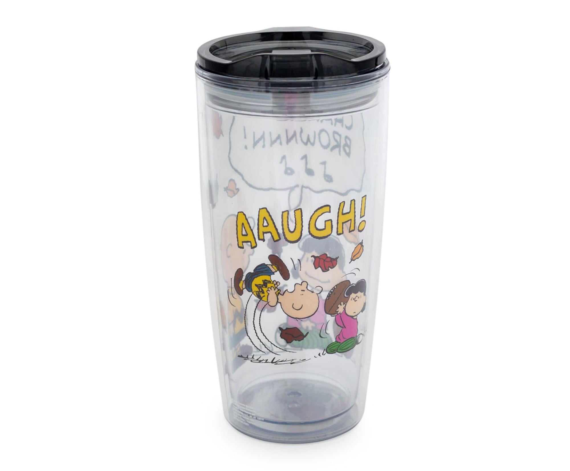 Celebrate Charlie Brown's Iconic Football Fails with This 20-Ounce Travel Tumbler