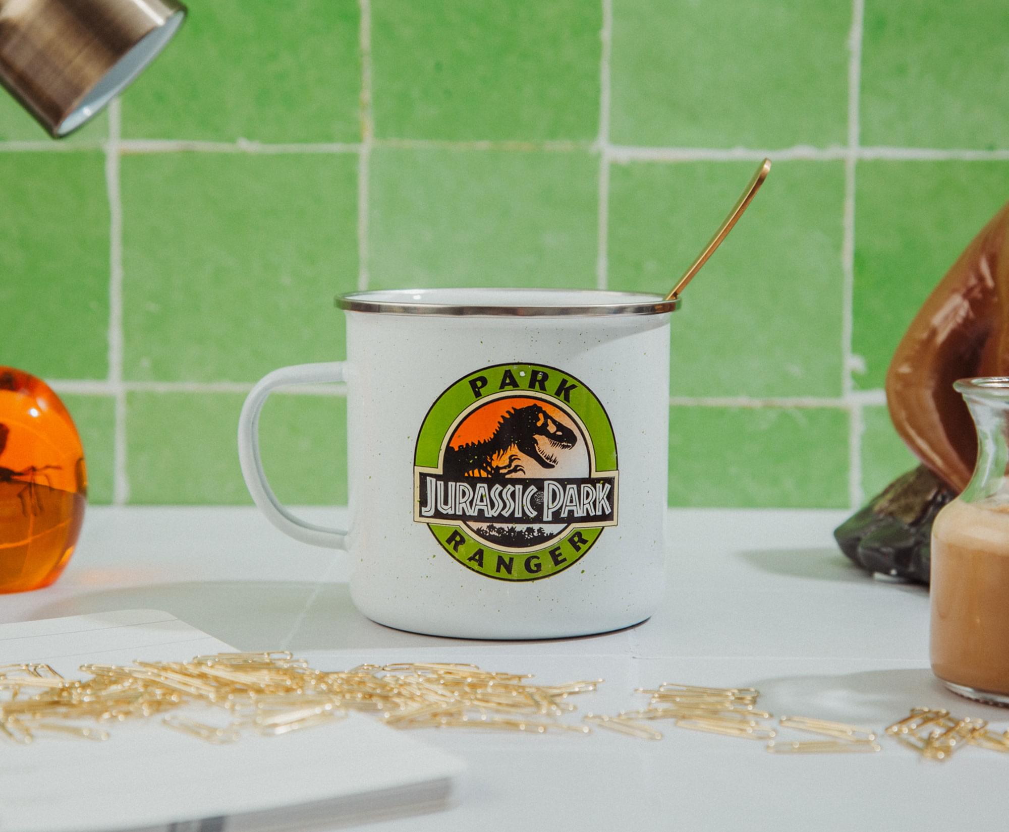 Jurassic Park Ranger-Inspired Camper Mug - 21 Ounce Capacity