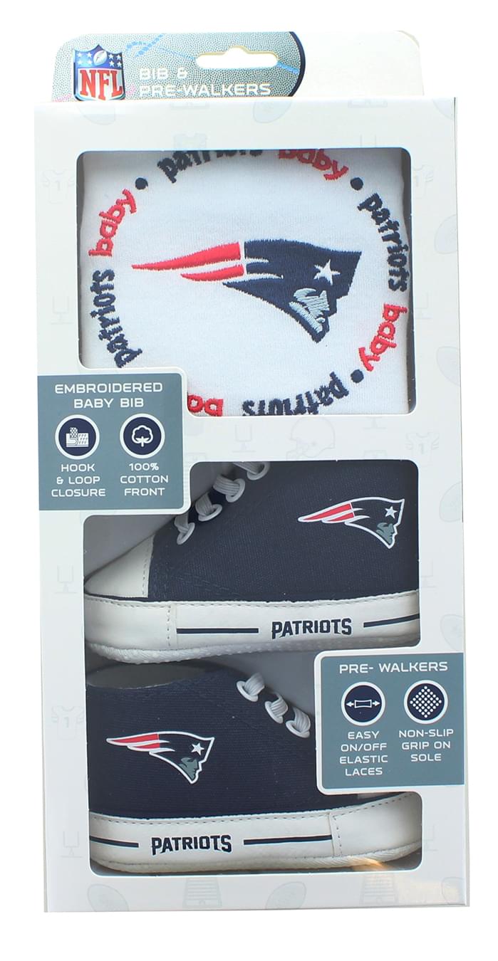 Show Your Baby's Team Spirit! New England Patriots NFL 2-Piece Gift Set