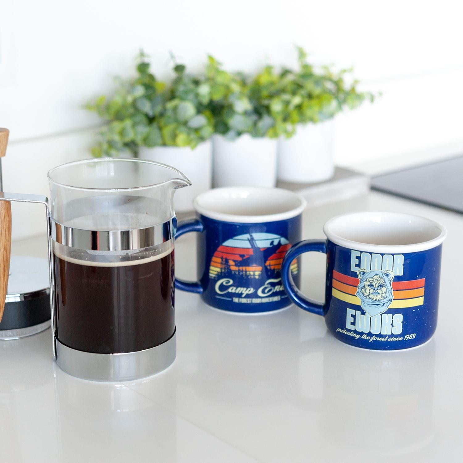 Star Wars Endor Camp Retro Mugs - Set of 2