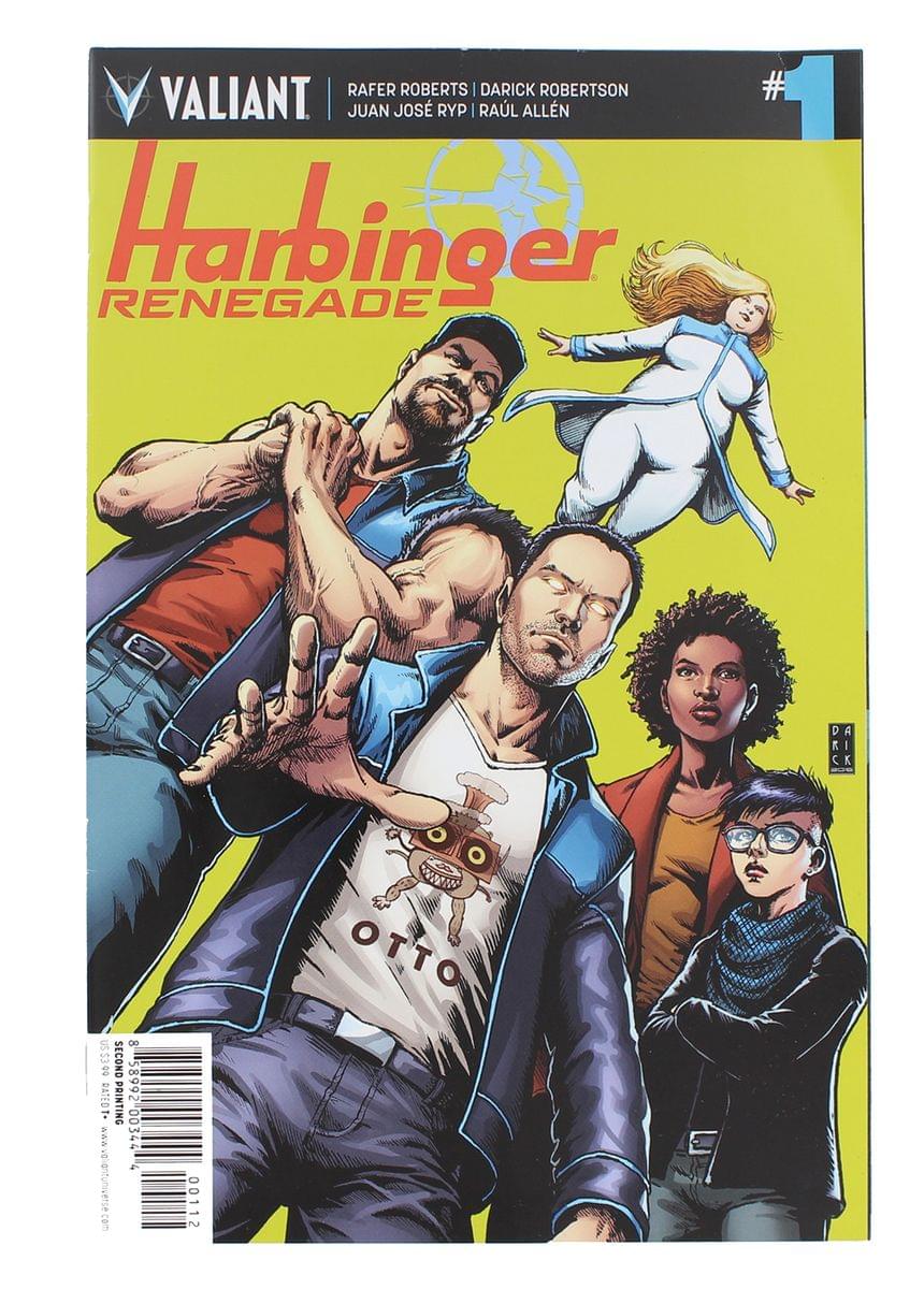 Valiant Harbinger Renegade #1 Second Printing: An Unmissable Comic!