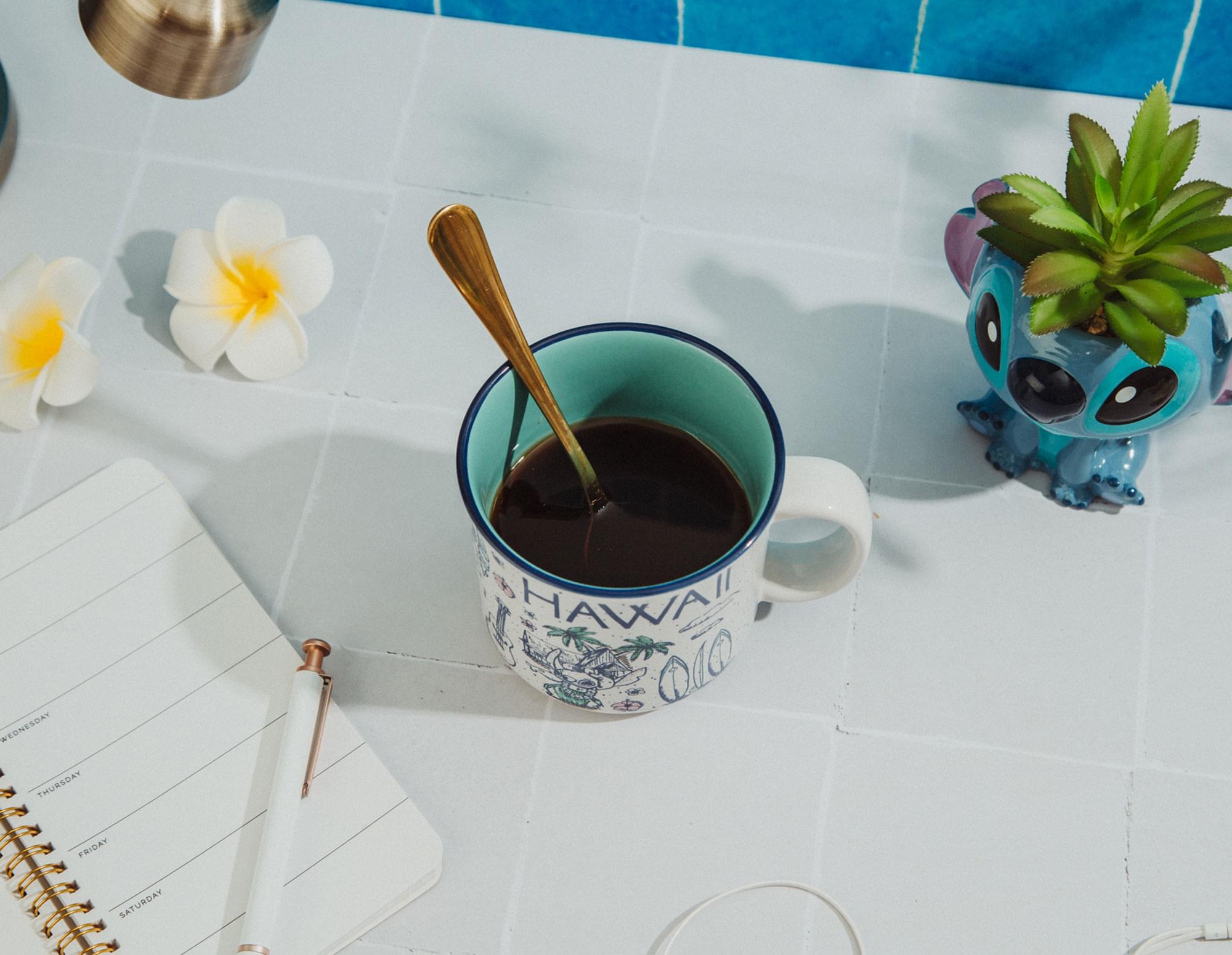 Disney Lilo & Stitch Hawaiian Adventure Camper Mug - 20 Oz