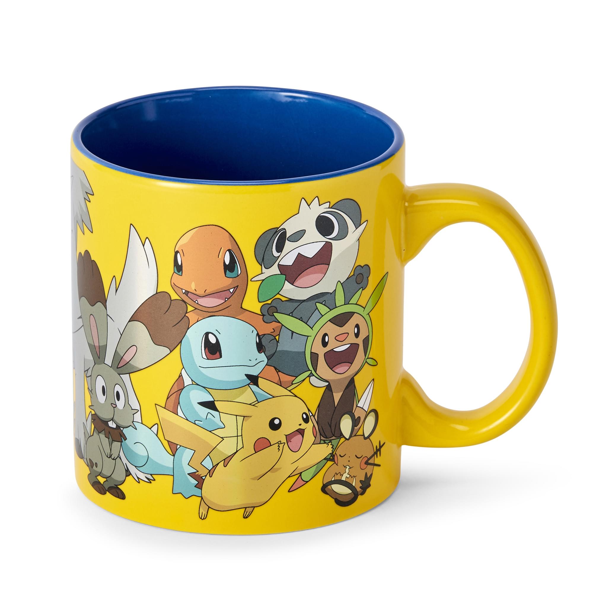 Pokémon XY Series Large Pokémon Group Foil Print 20-Ounce Coffee Mug