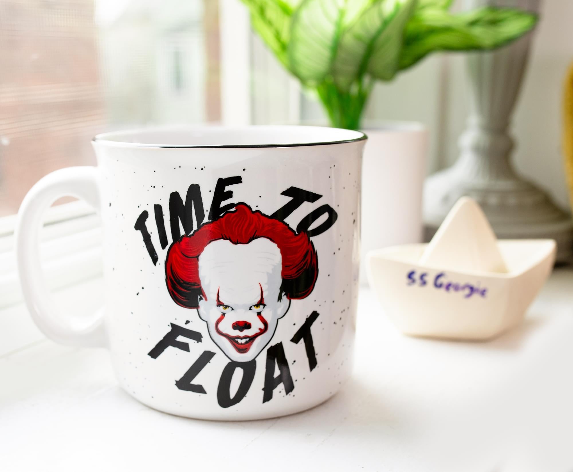 IT Pennywise Ceramic Camper Mug - 20 Oz