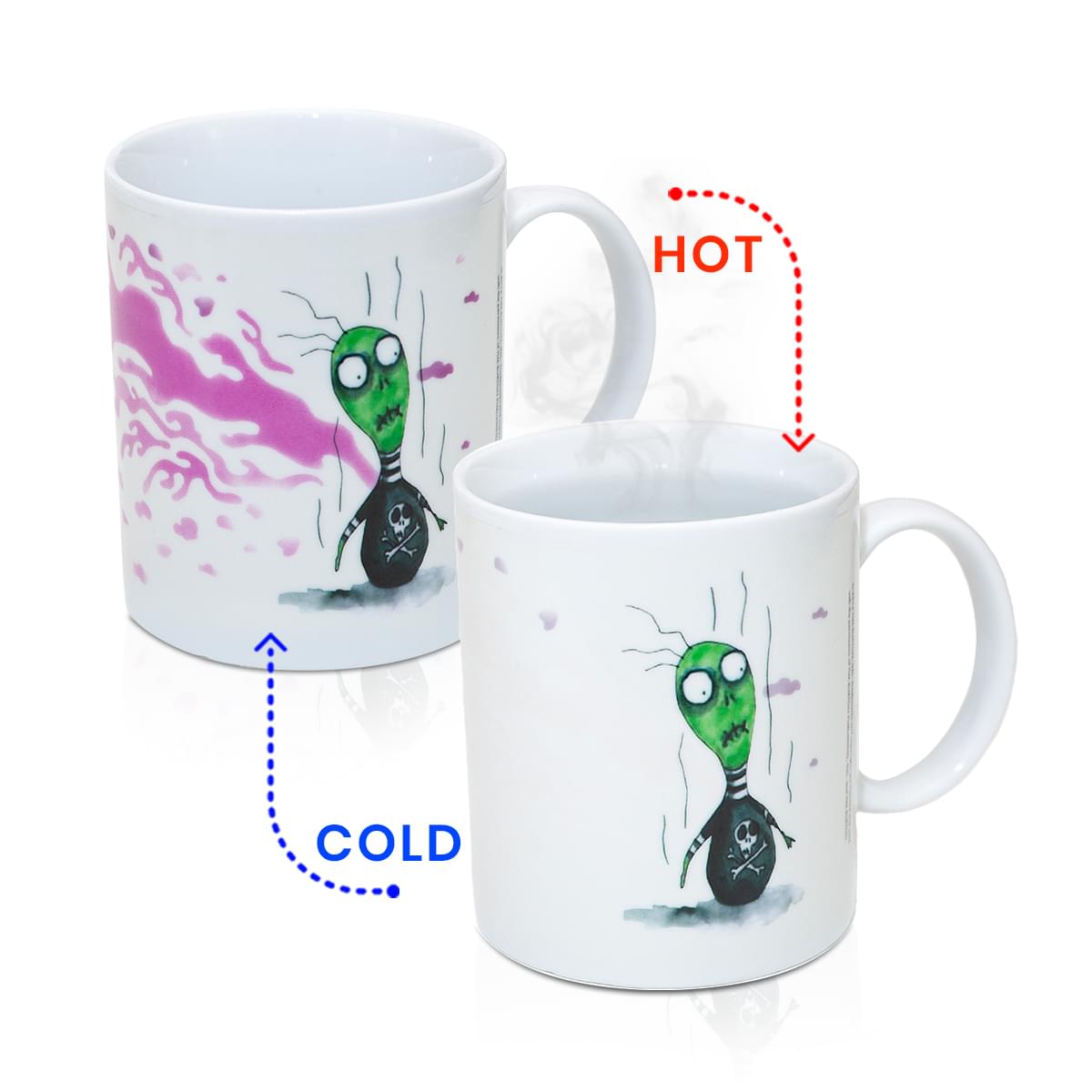 Unleash Your Inner Toxicity with Tim Burton's Heat-Sensitive Mug