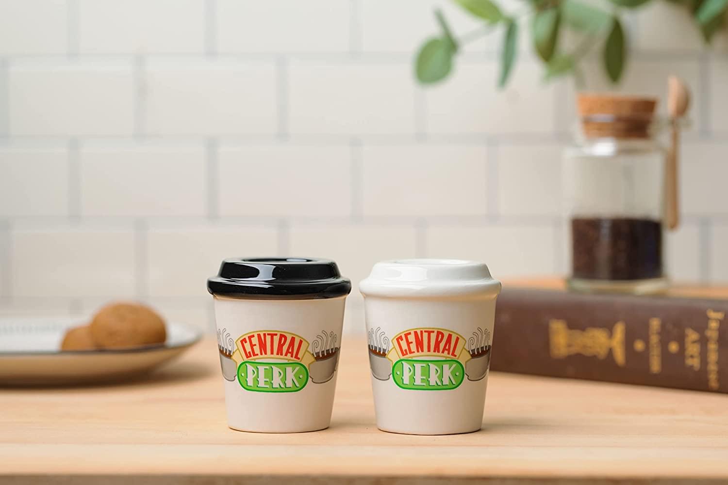 Friends Central Perk Ceramic Salt & Pepper Shaker Set - Add Magic to Your Table