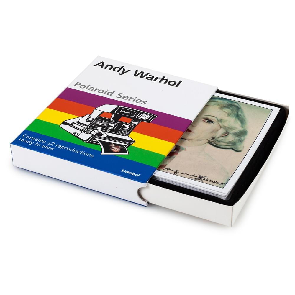 Kidrobot's Exclusive Andy Warhol Polaroid Prints Set - 12 Piece Collection