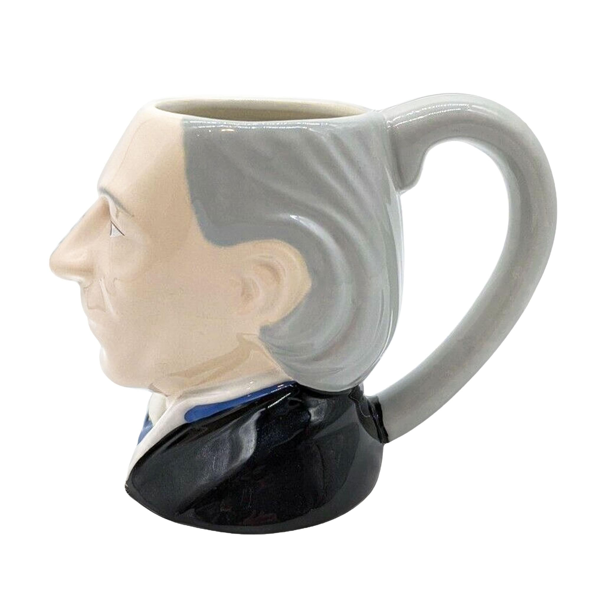 Time - Traveling 3D Ceramic Mug: The First Doctor, William Hartnell