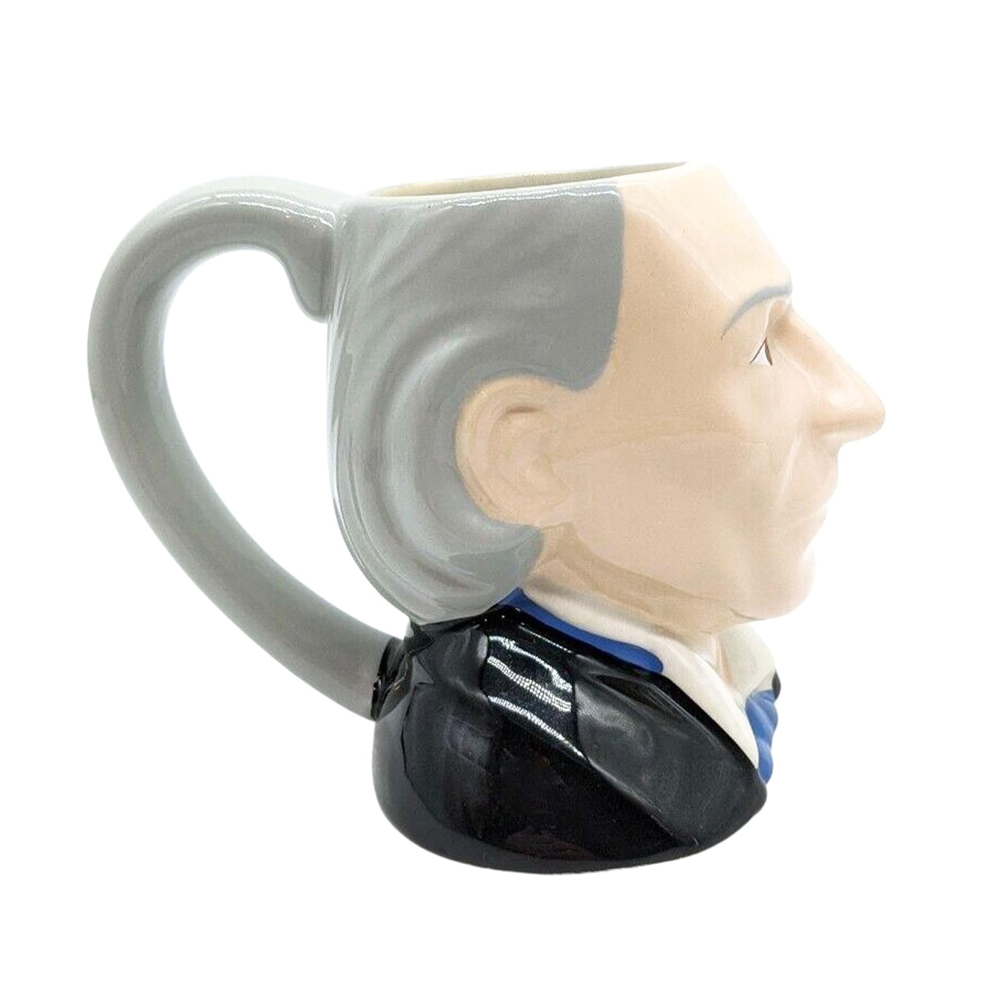 Time - Traveling 3D Ceramic Mug: The First Doctor, William Hartnell