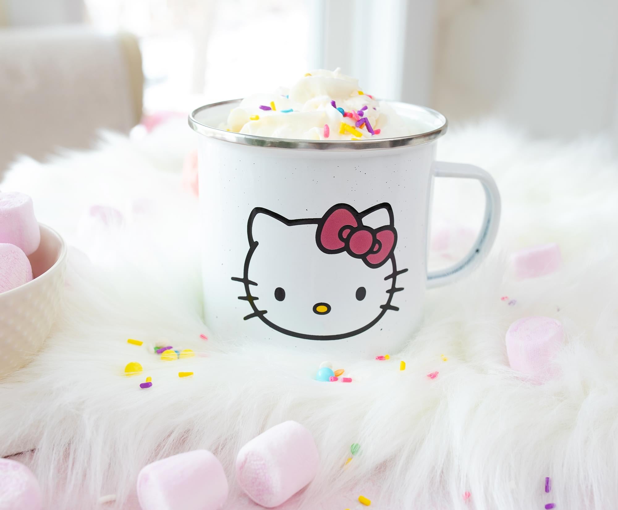 Sanrio Hello Kitty Ceramic Camper Mug - 20 Ounce Delight