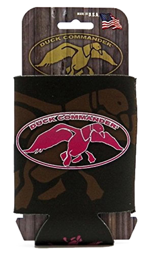 Duck Dynasty Pink Logo Insulated Can Cooler