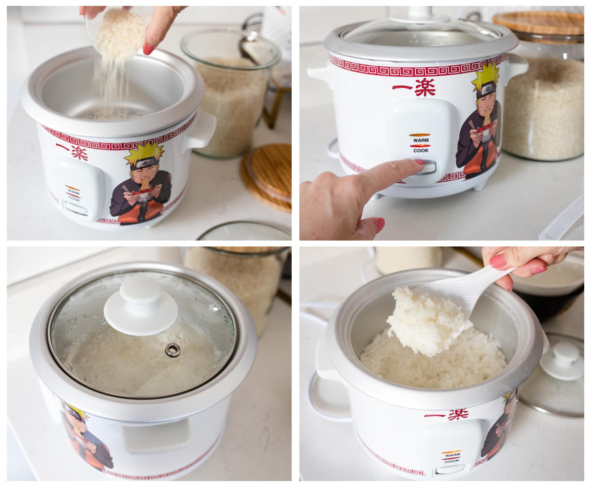 Naruto Shippuden Ichiraku Ramen-Inspired Automatic Rice Cooker & Warmer - 24 Ounce