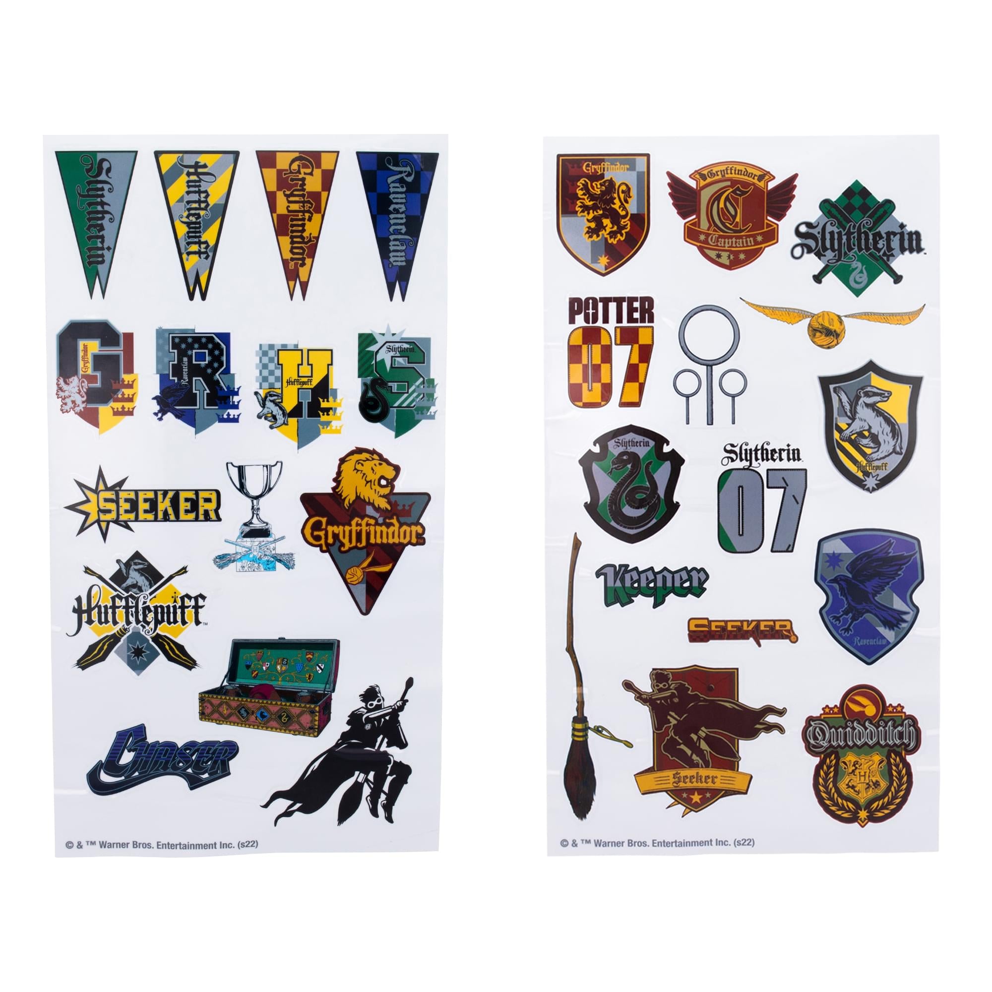 Magical Harry Potter Quidditch 32-Ounce Water Bottle with Sticker Set