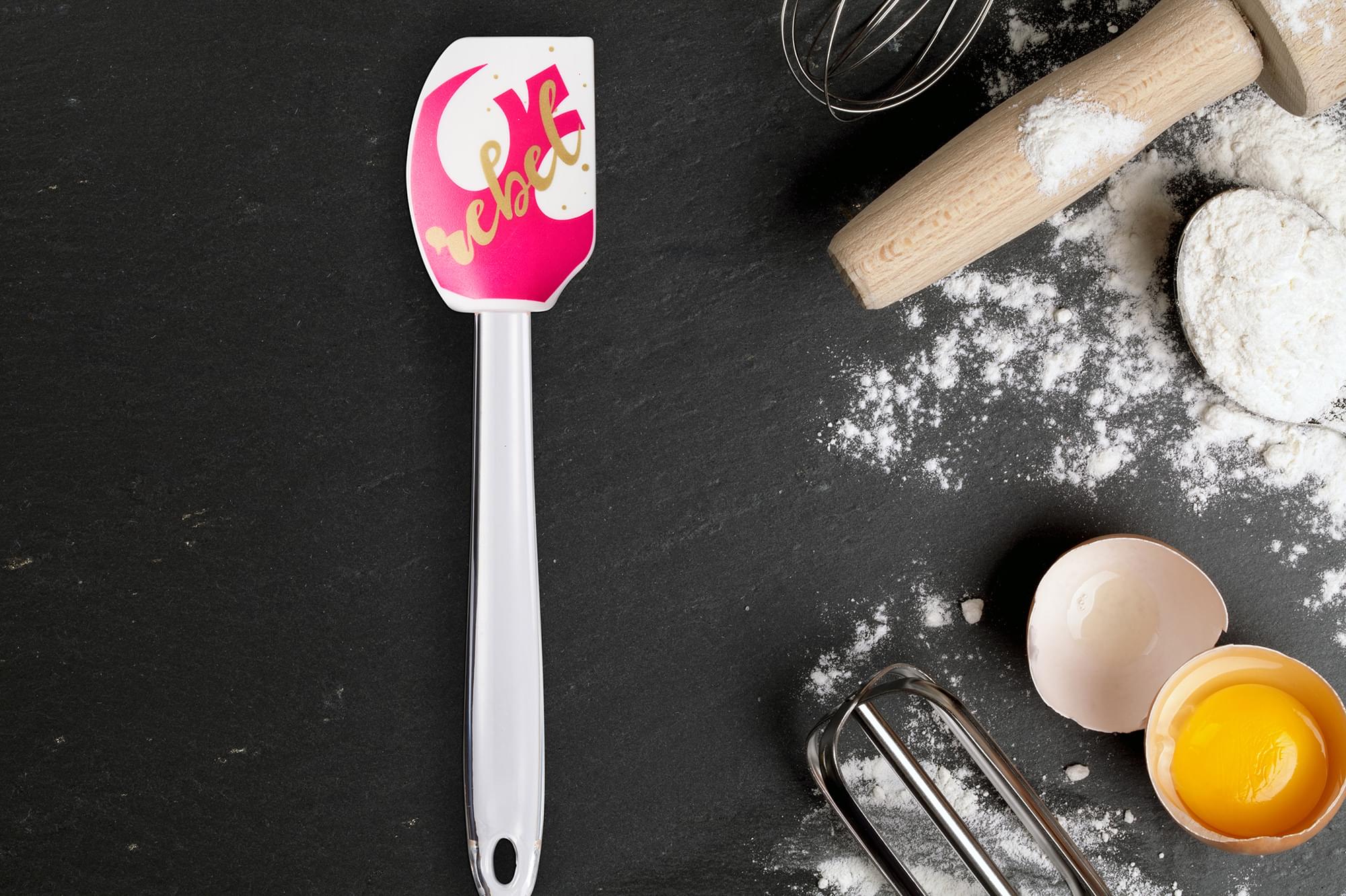 Star Wars 11-Inch Silicone Spatula - White/Pink Rebel