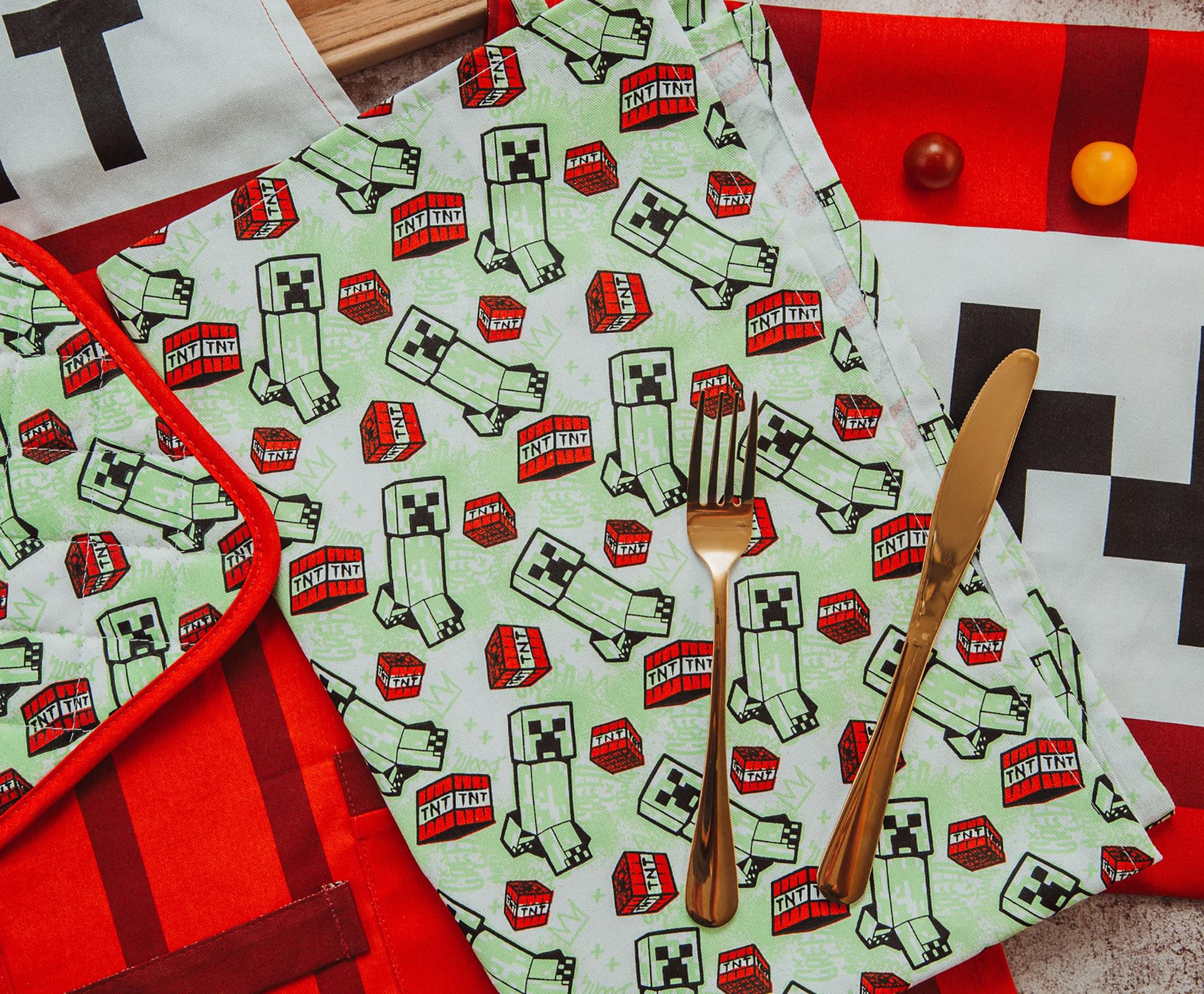 Epic Minecraft Red TNT Kitchen Set for Culinary Adventures
