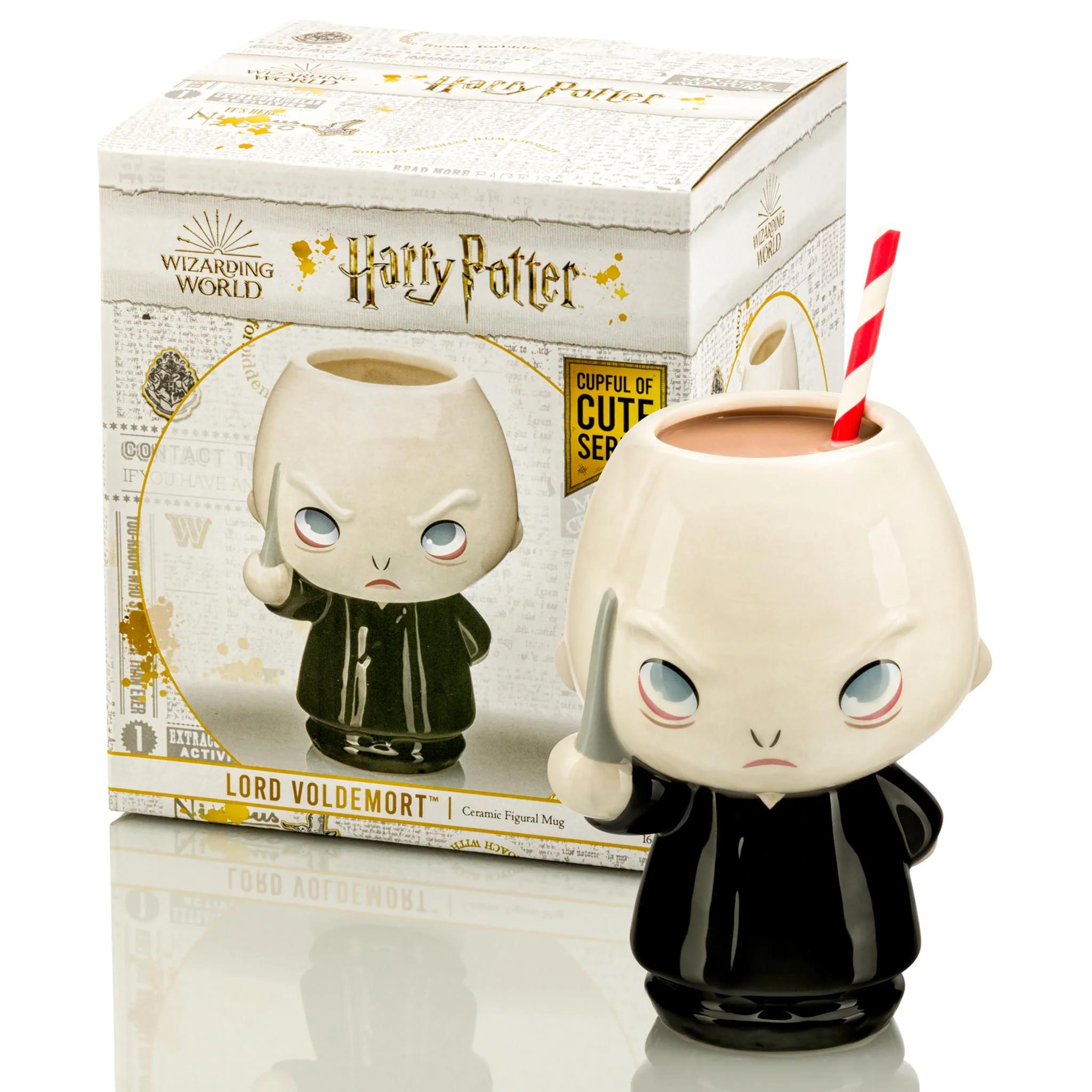 Adorable Harry Potter 16oz Ceramic Mug with Voldemort