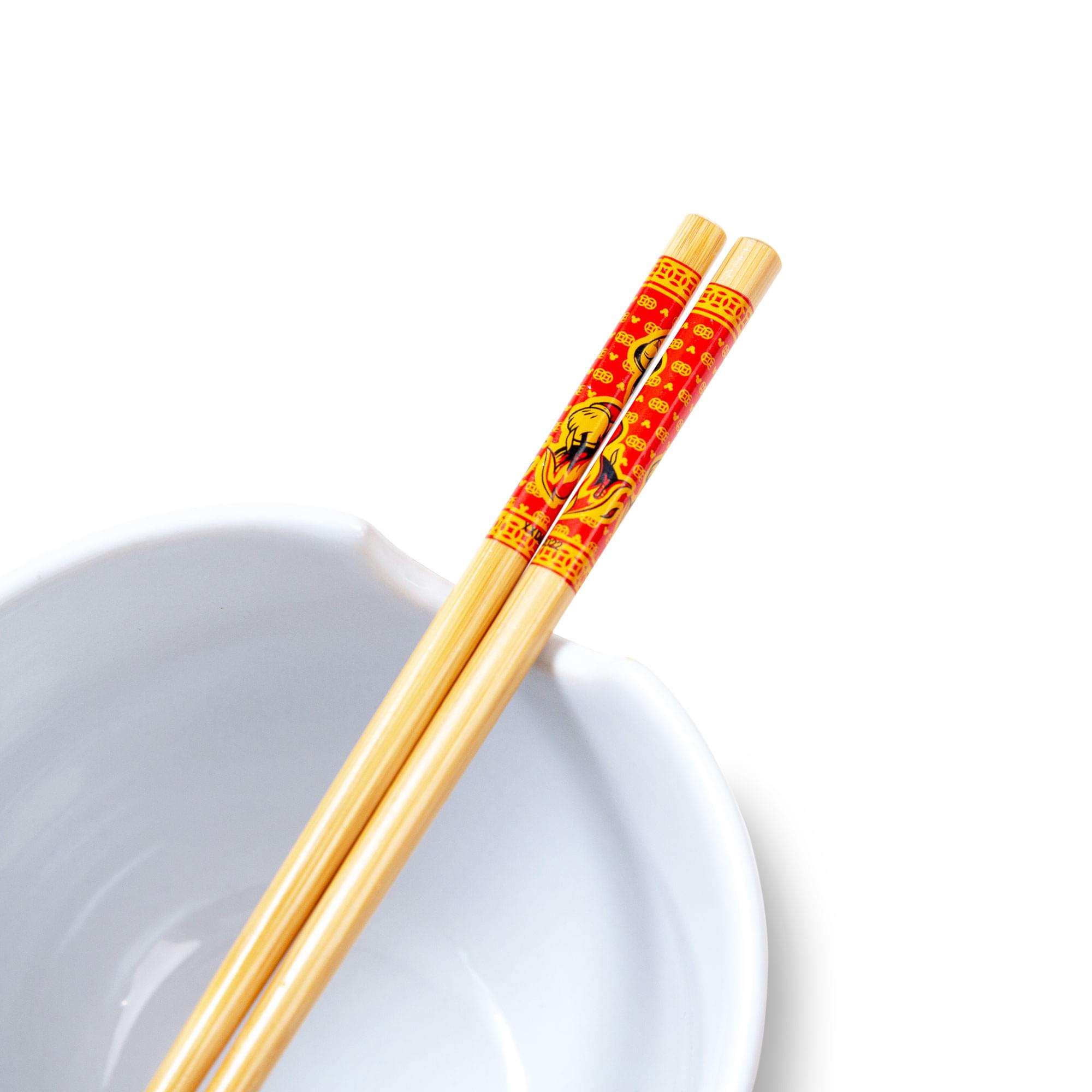 Disney's Enchanting Mickey Mouse 20 - Ounce Ramen Bowl & Chopstick Set