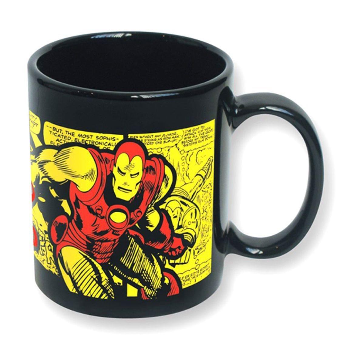 The Invincible Iron Man 11 oz Ceramic Mug - Comic Wrap