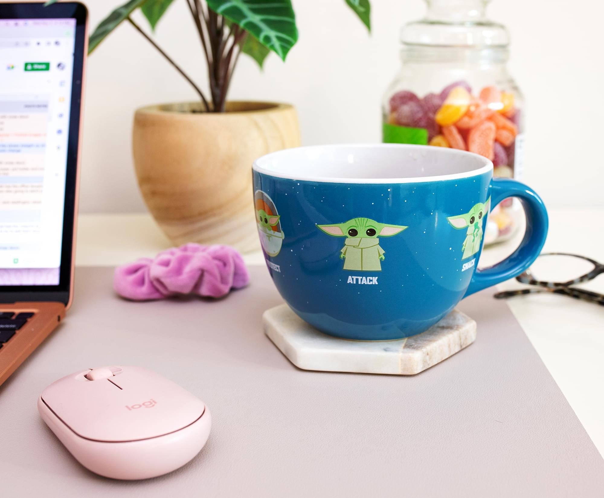 Star Wars: The Mandalorian Grogu Ceramic Soup Mug - Fun & Stylish