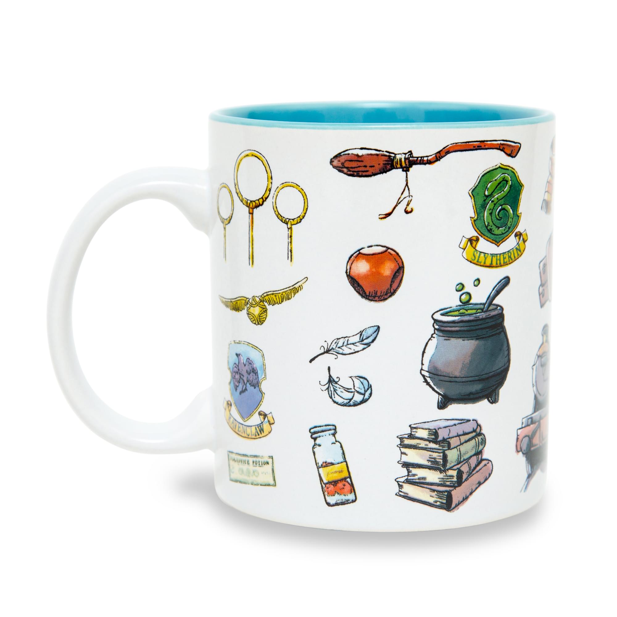 Enchanting Harry Potter Hogwarts Icons 20-Ounce Ceramic Mug