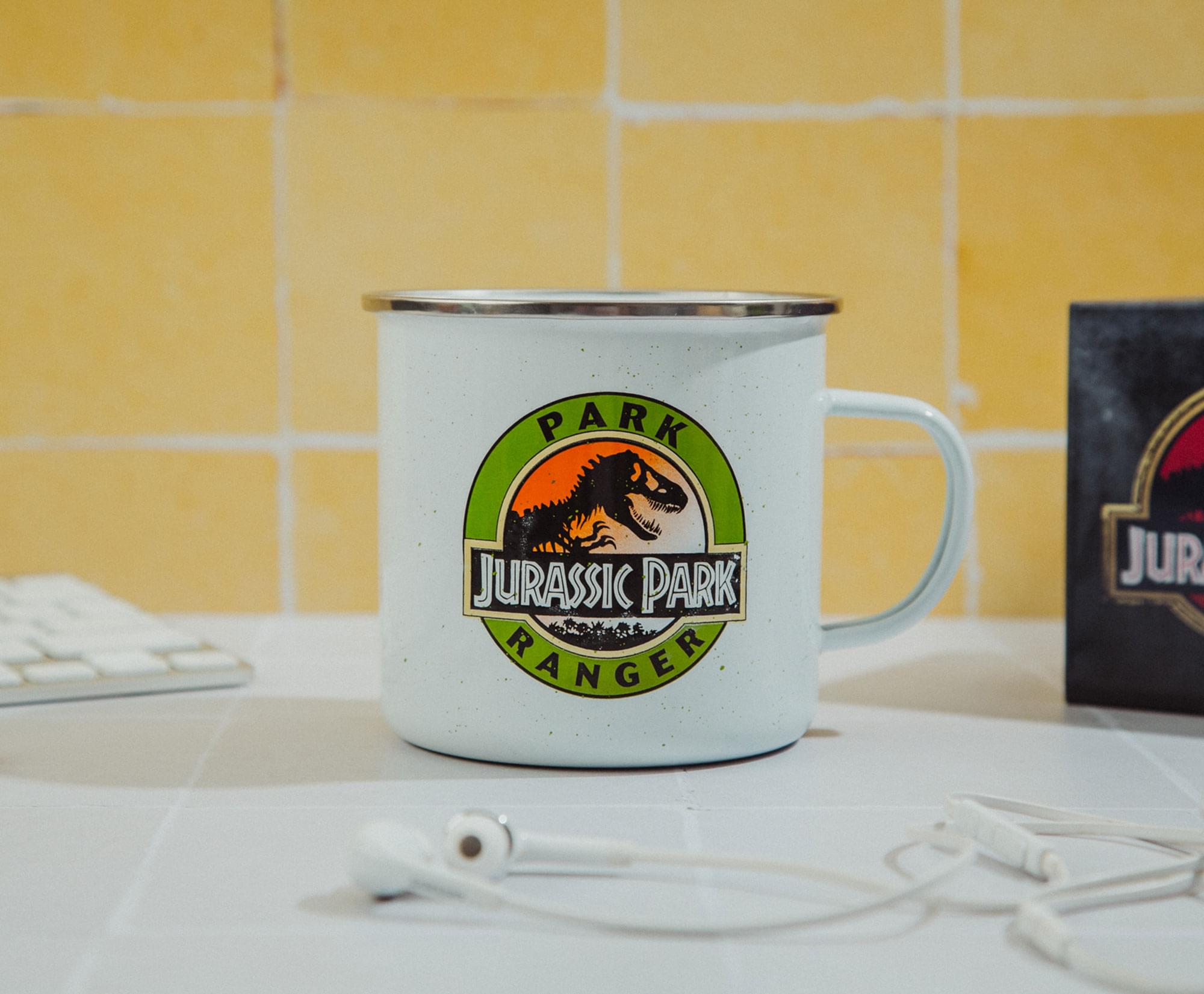 Jurassic Park Ranger-Inspired Camper Mug - 21 Ounce Capacity