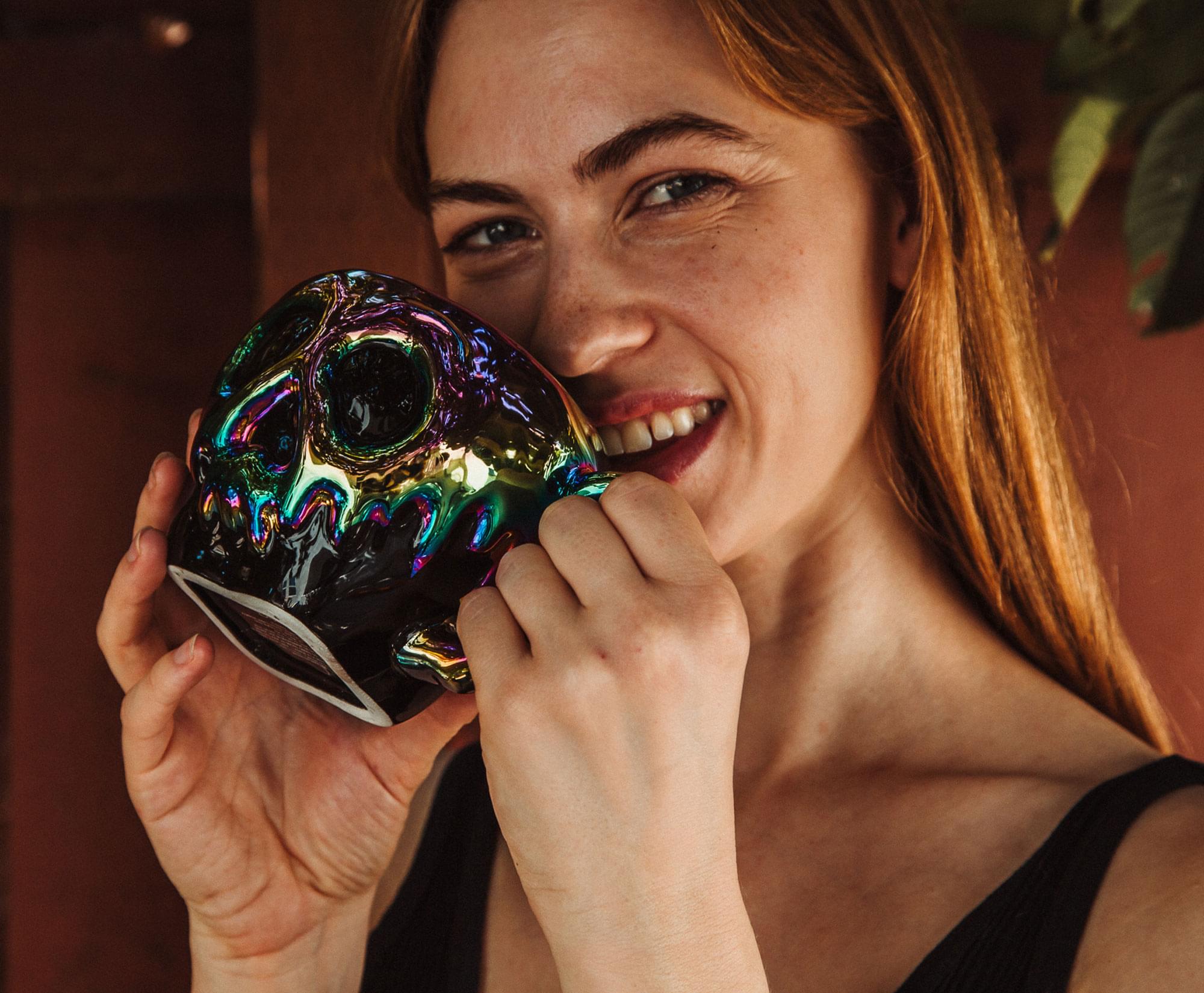 Disney Villains Evil Queen Poison Apple Electroplated Ceramic Mug - A Wicked Delight