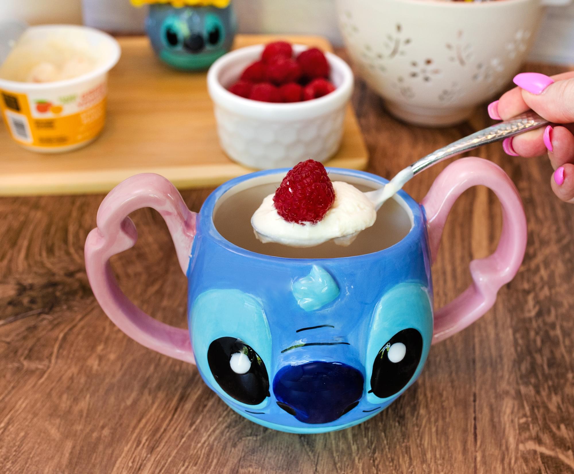Disney Lilo & Stitch 3D Ceramic Mug - A Cosmic Treat for Your Mornings