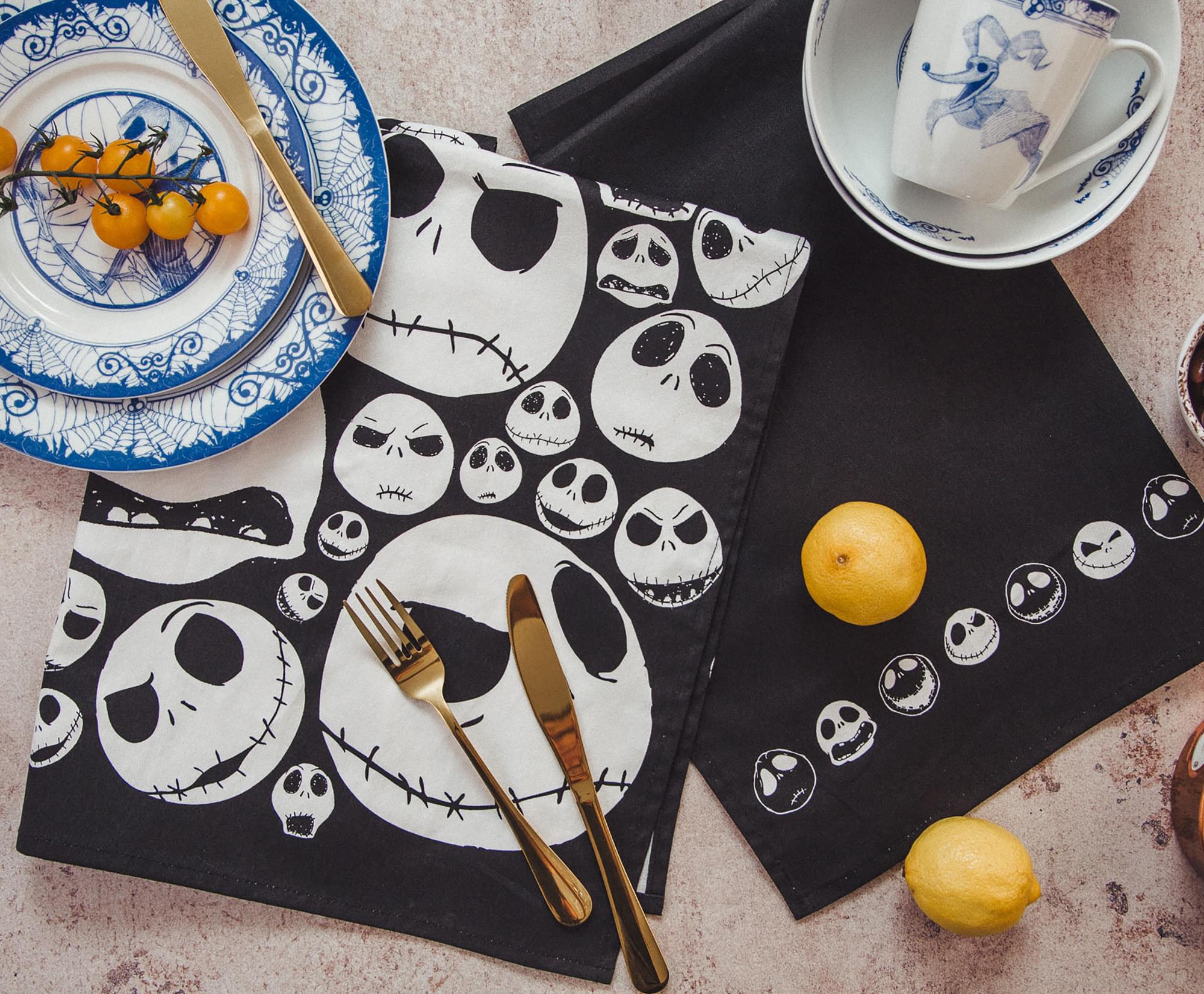 Disney Jack Skellington Faces Kitchen Towel Set - The Nightmare Before Christmas