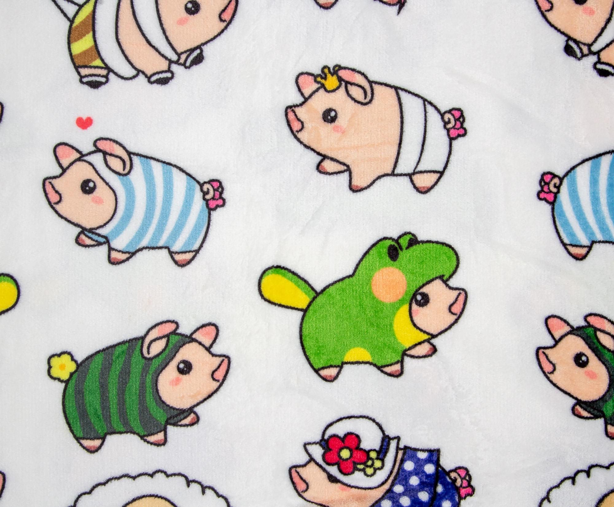 Unleash Coziness with Monster Hunter Poogie Fleece Throw Blanket