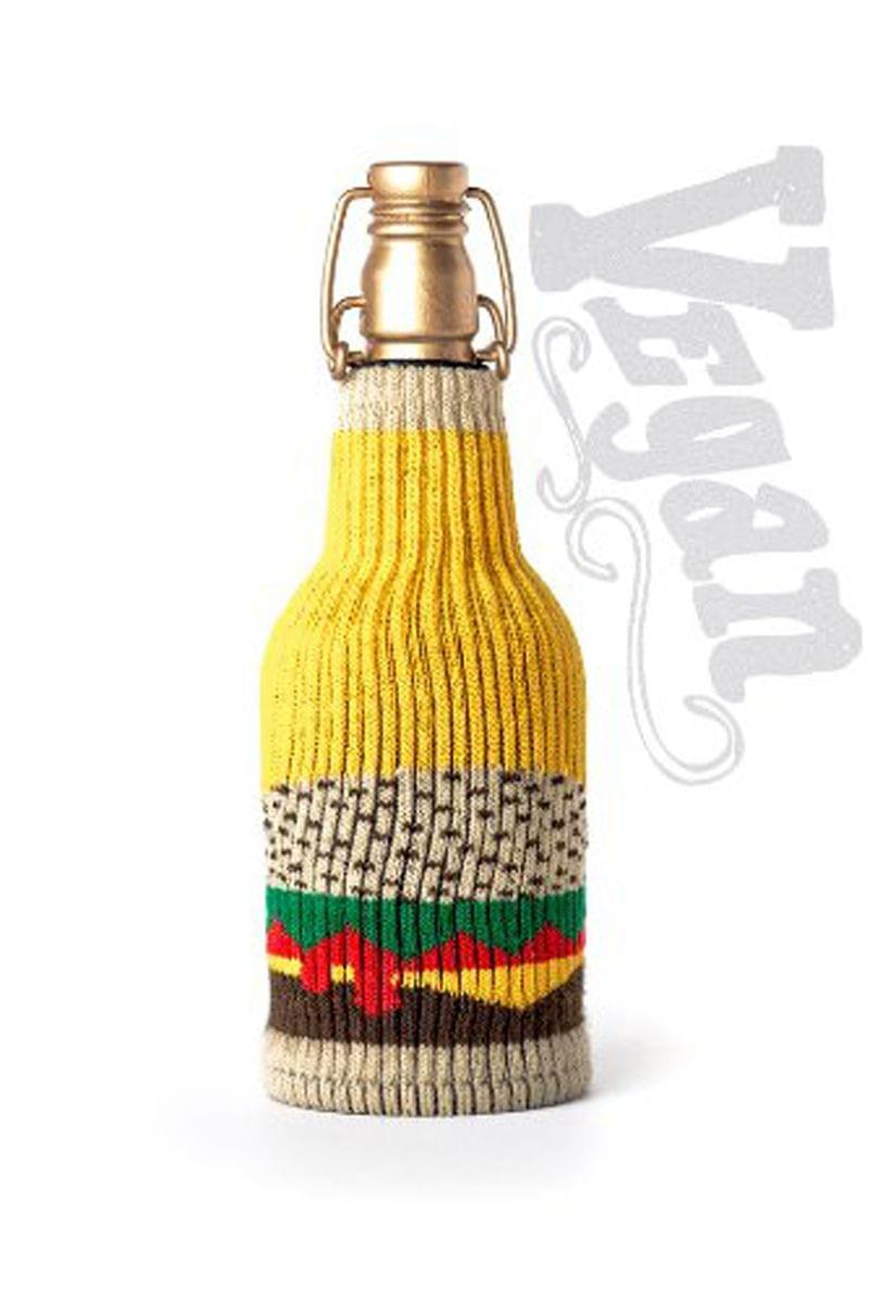 Vegan Bottle Sweater Koozie - The Ultimate Drink Protector