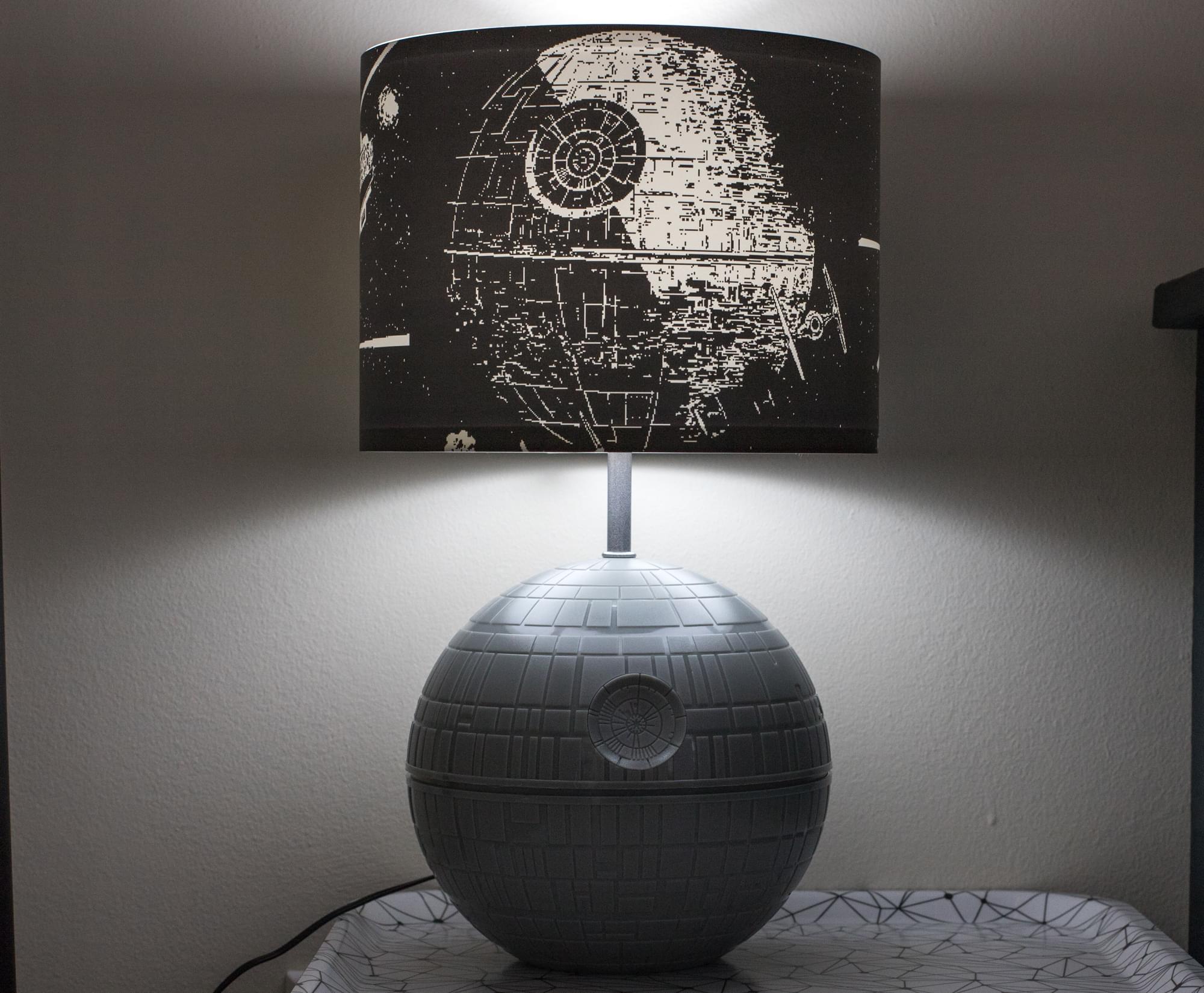 Epic Star Wars Death Star 3D Touch Lamp - A Galactic Illumination Delight!