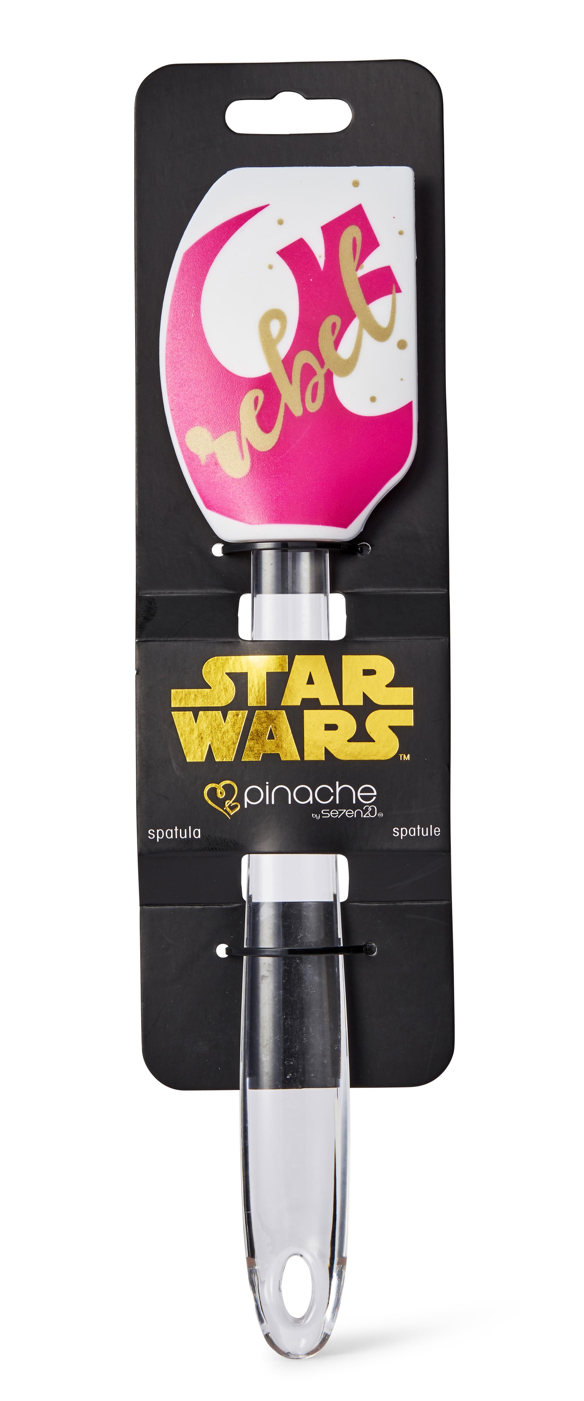 Star Wars 11-Inch Silicone Spatula - White/Pink Rebel