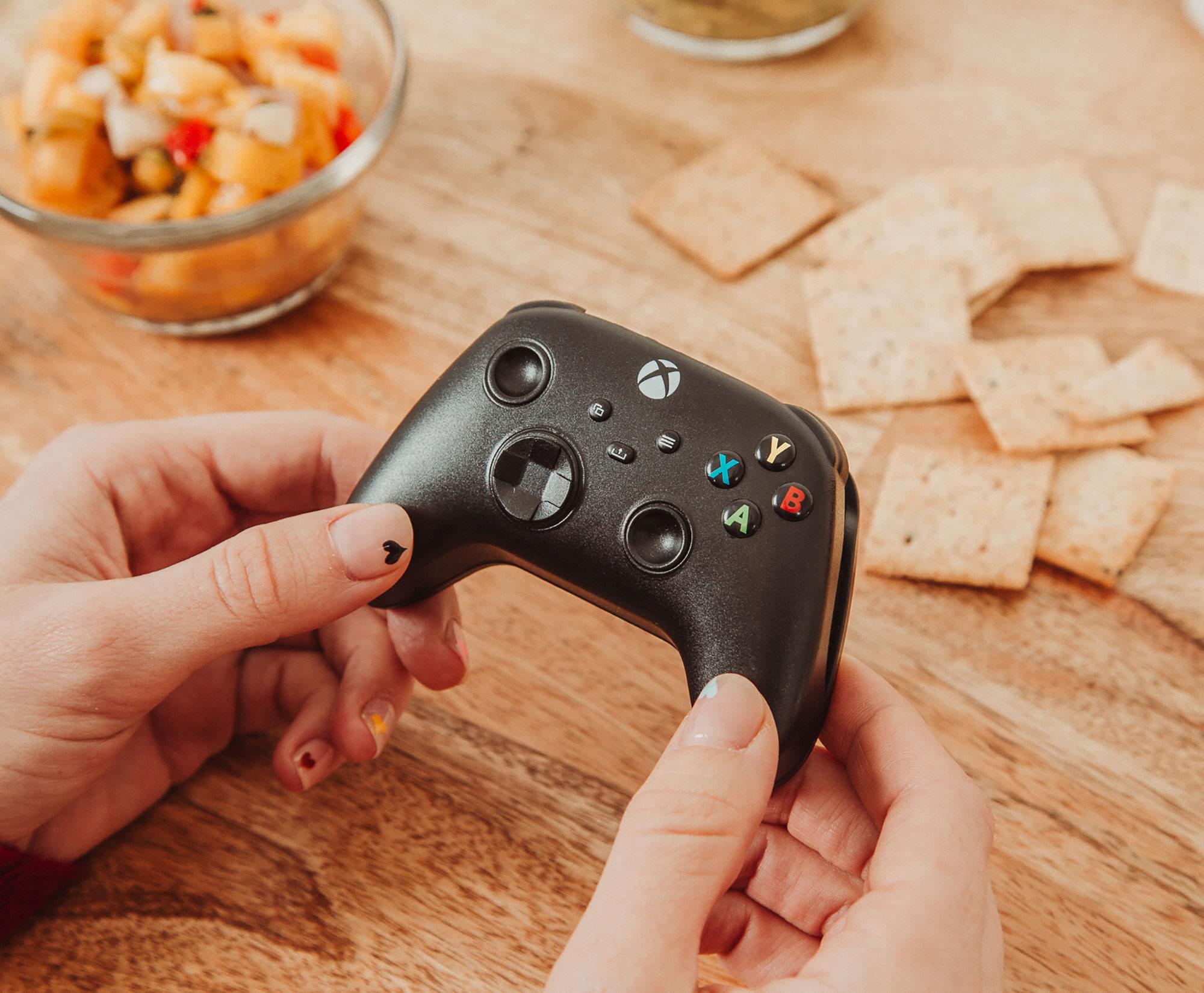 Officially Licensed Xbox Controller-Shaped Chip Clips - Set of 4