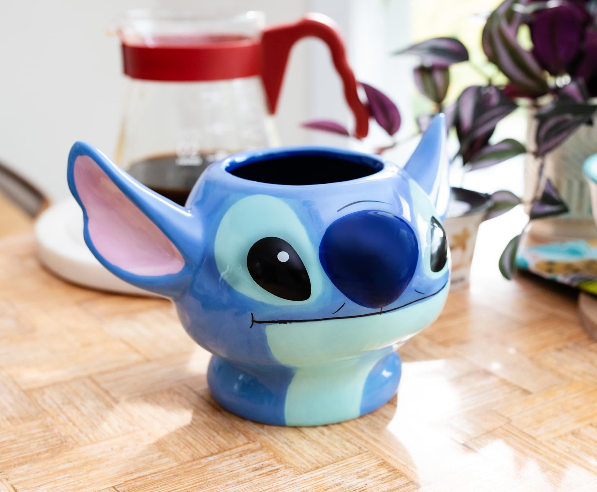 Out-of-this-World Disney Lilo & Stitch 3D Ceramic Mug - 20 Oz