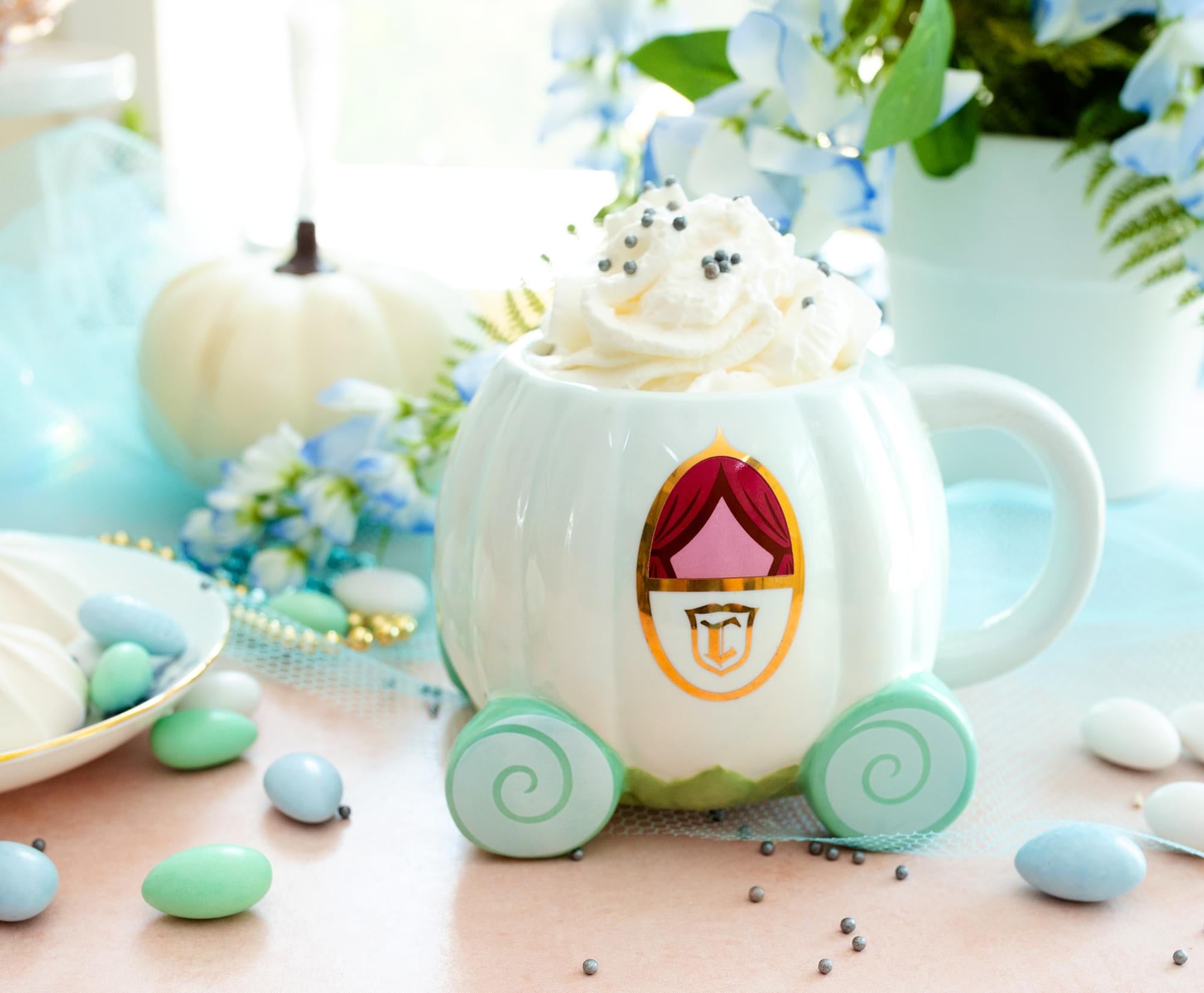 Enchanting Disney Cinderella Coach 3D Ceramic Mug - 20 Ounce