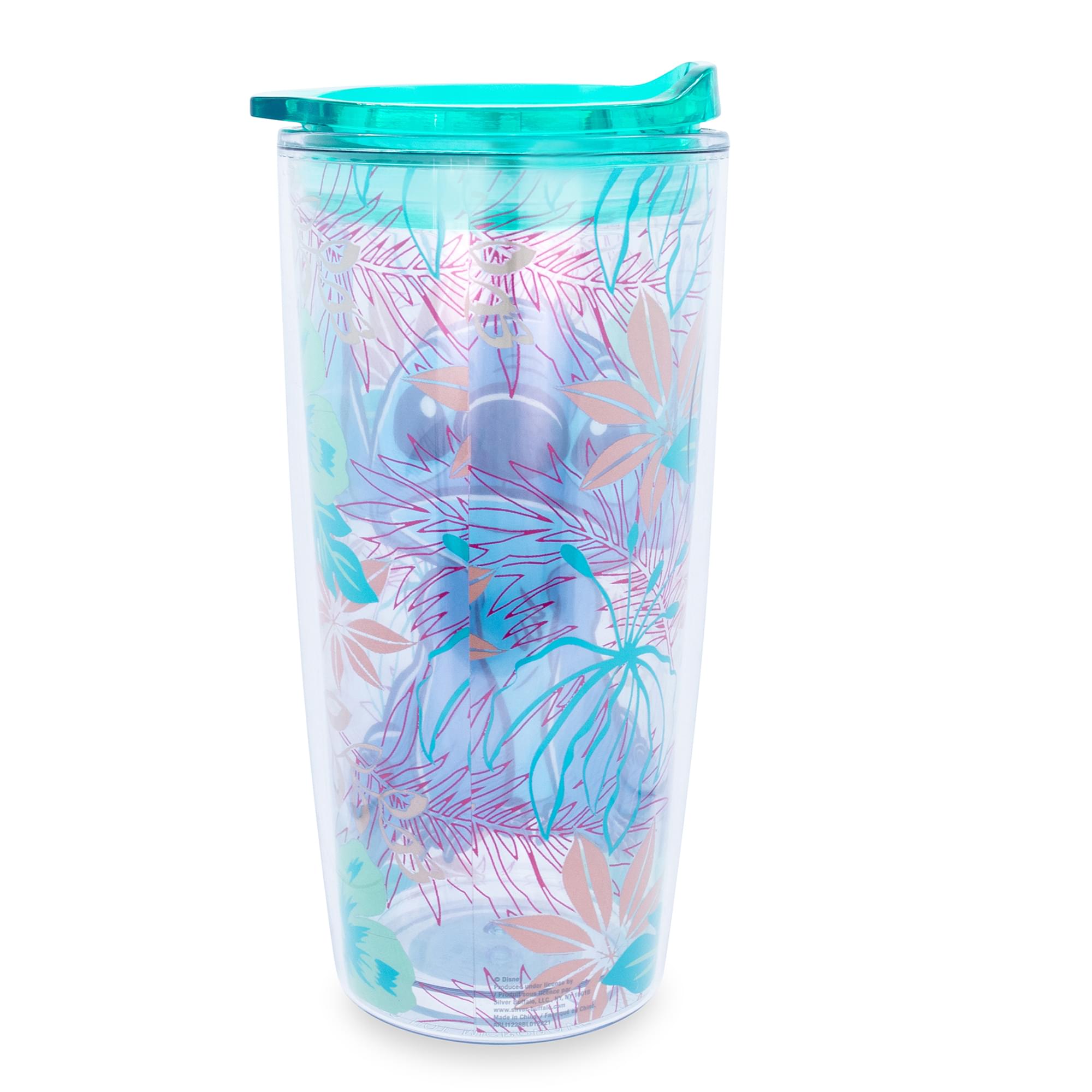 Disney Lilo & Stitch 20-Ounce Travel Tumbler with Slide Close Lid