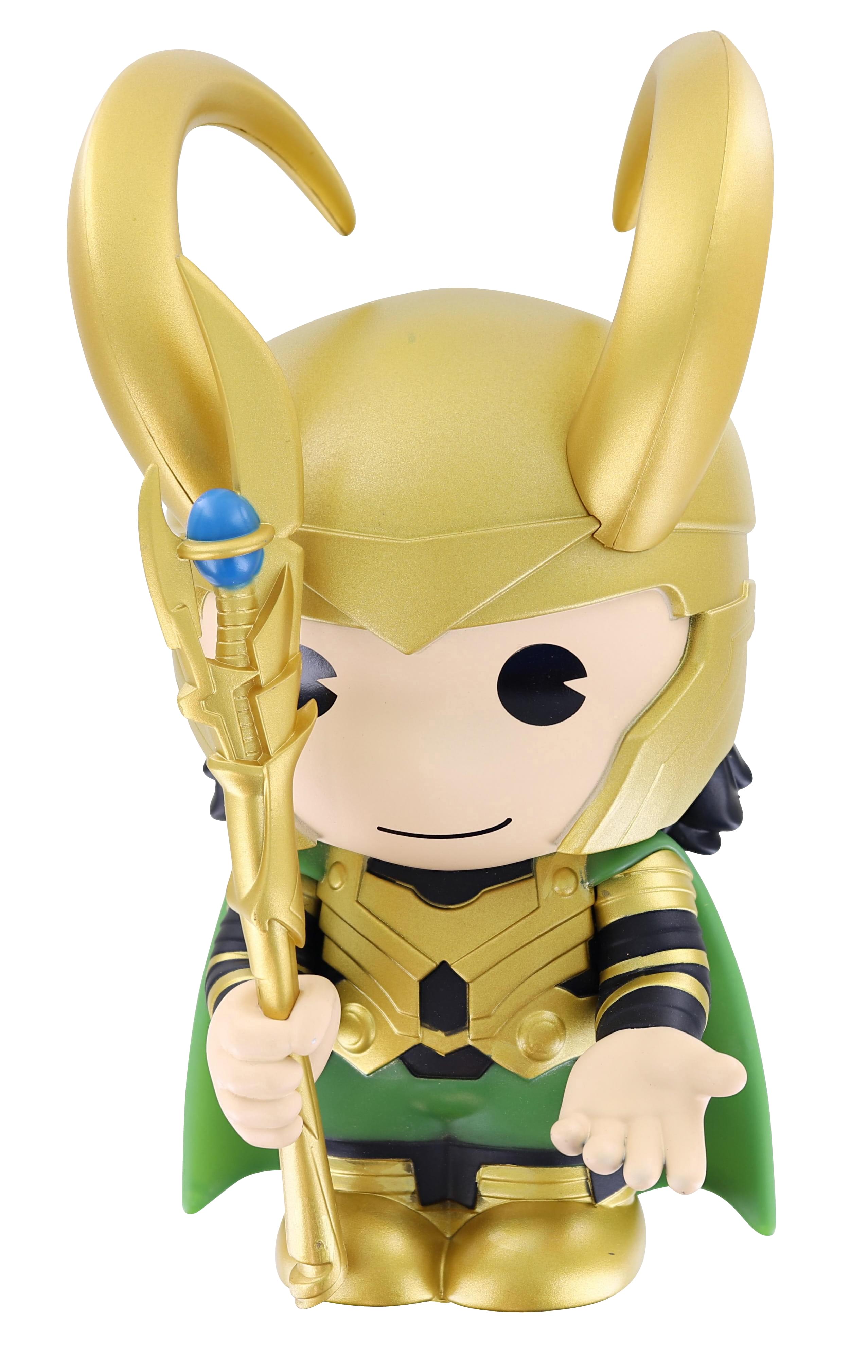 Save with Mischievous Loki: Marvel Loki PVC Bank