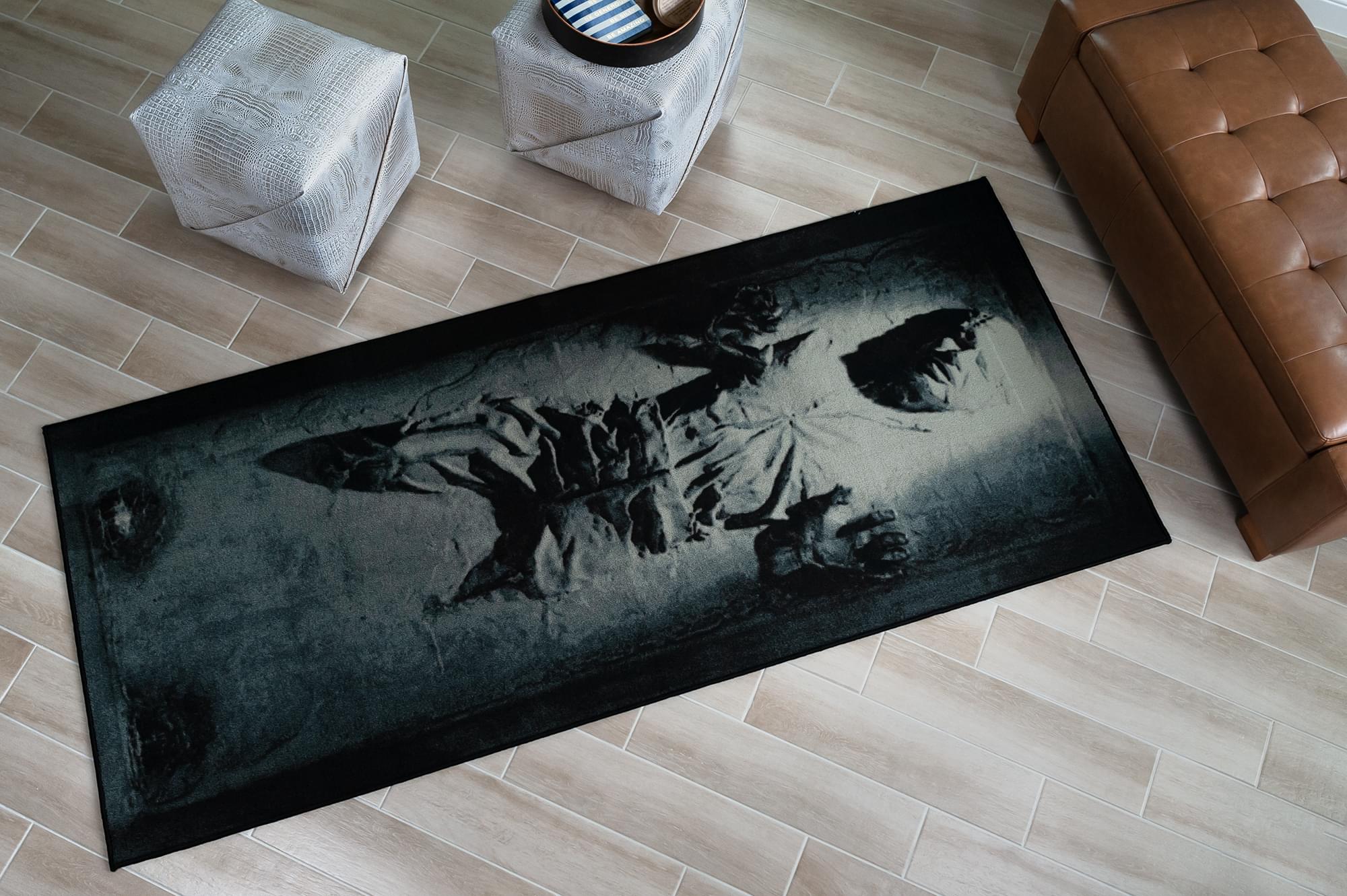 Epic Star Wars Han Solo in Carbonite Area Rug - 39 x 91 Inches