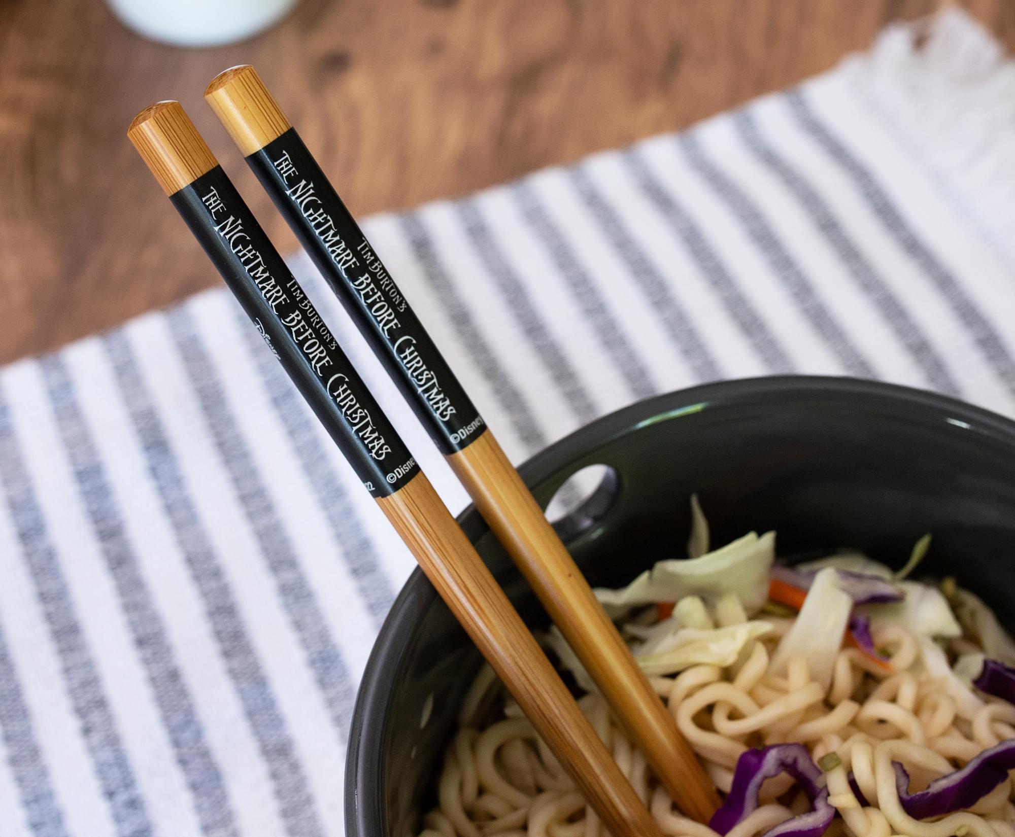 Disney's The Nightmare Before Christmas Jack 20 - Ounce Ramen Bowl with Chopsticks