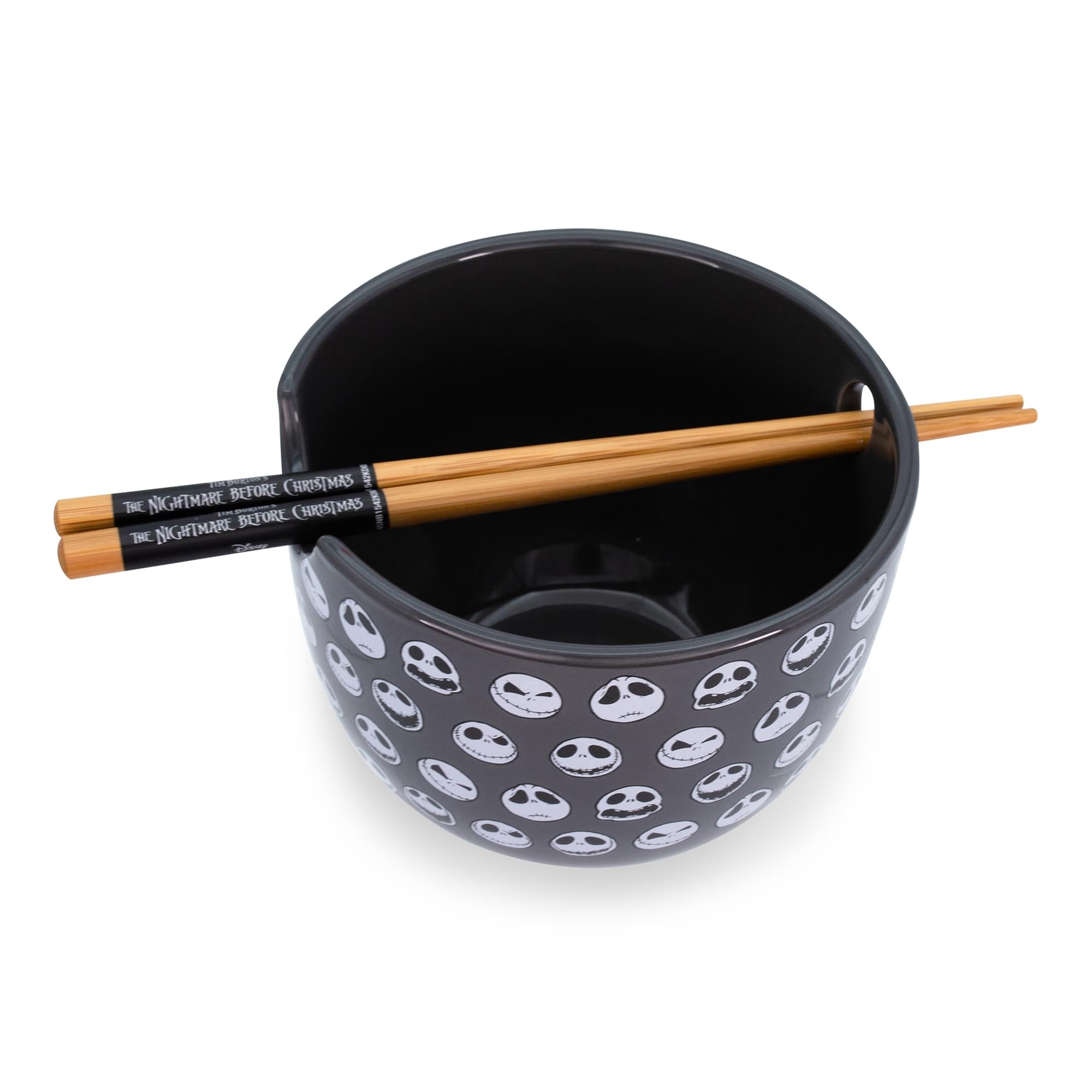 Disney's The Nightmare Before Christmas Jack 20 - Ounce Ramen Bowl with Chopsticks
