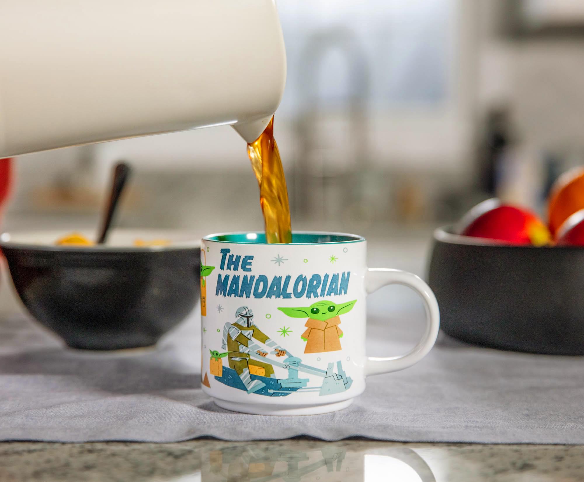 The Mandalorian Grogu Ceramic Mug - 13 Oz