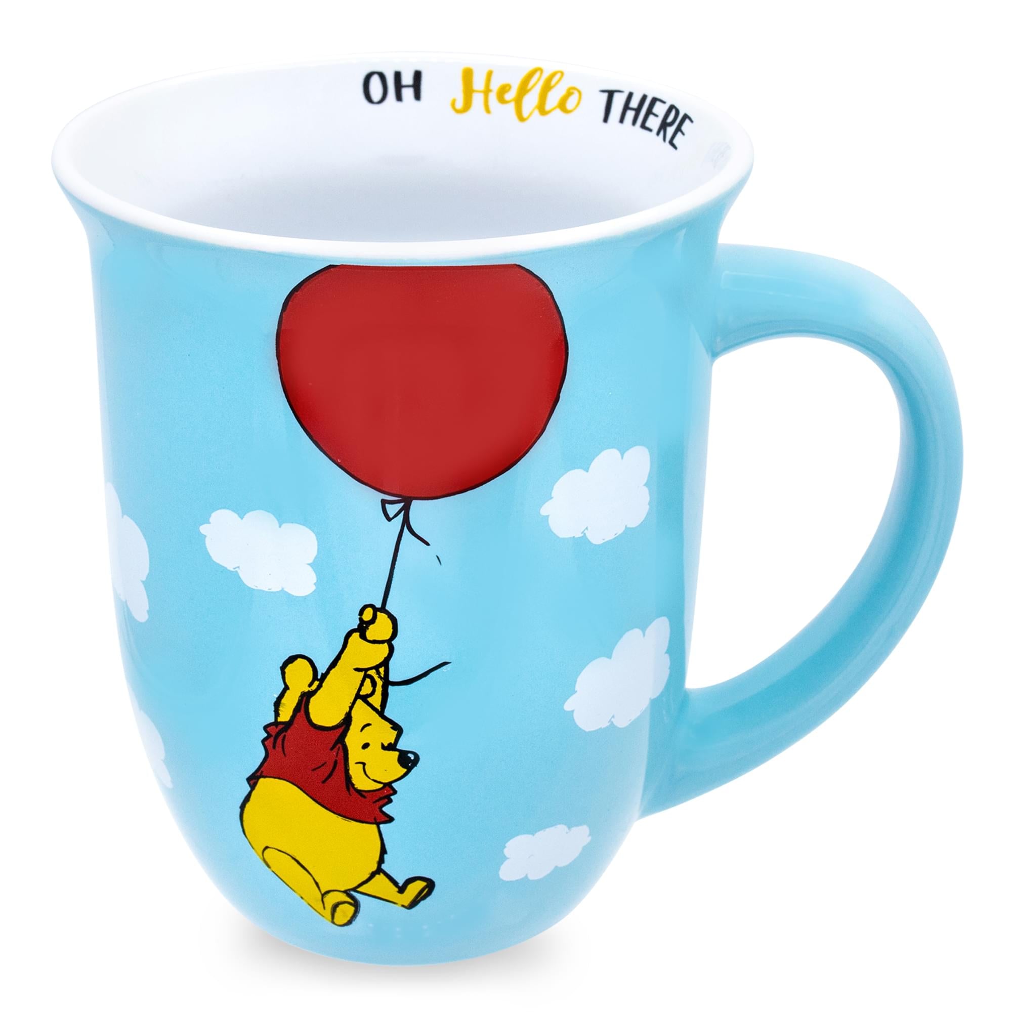 Disney's Enchanting Winnie The Pooh Balloon Float Ceramic Mug - 16 Oz