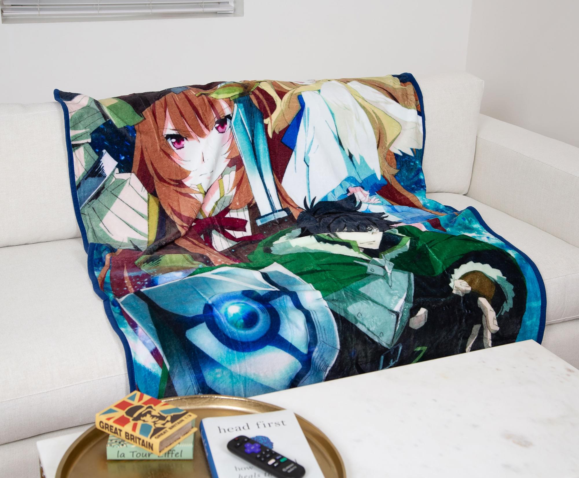 Epic <em>The Rising of Shield Hero</em> Fleece Throw Blanket - 45 x 60 Inches