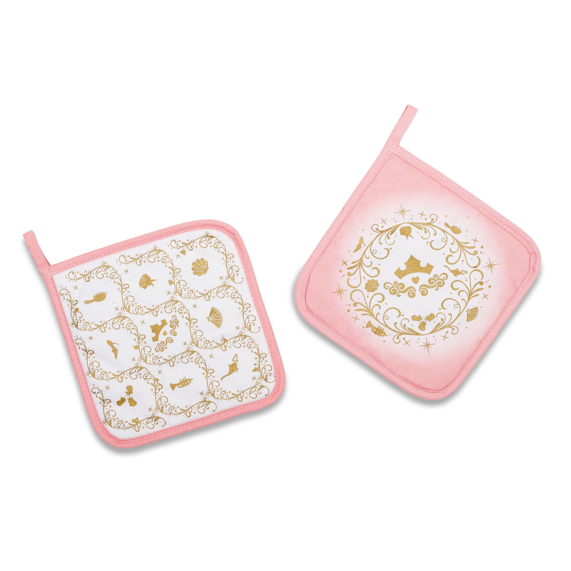 Magical Disney Princess Kitchen Pot Holders - Set of 2