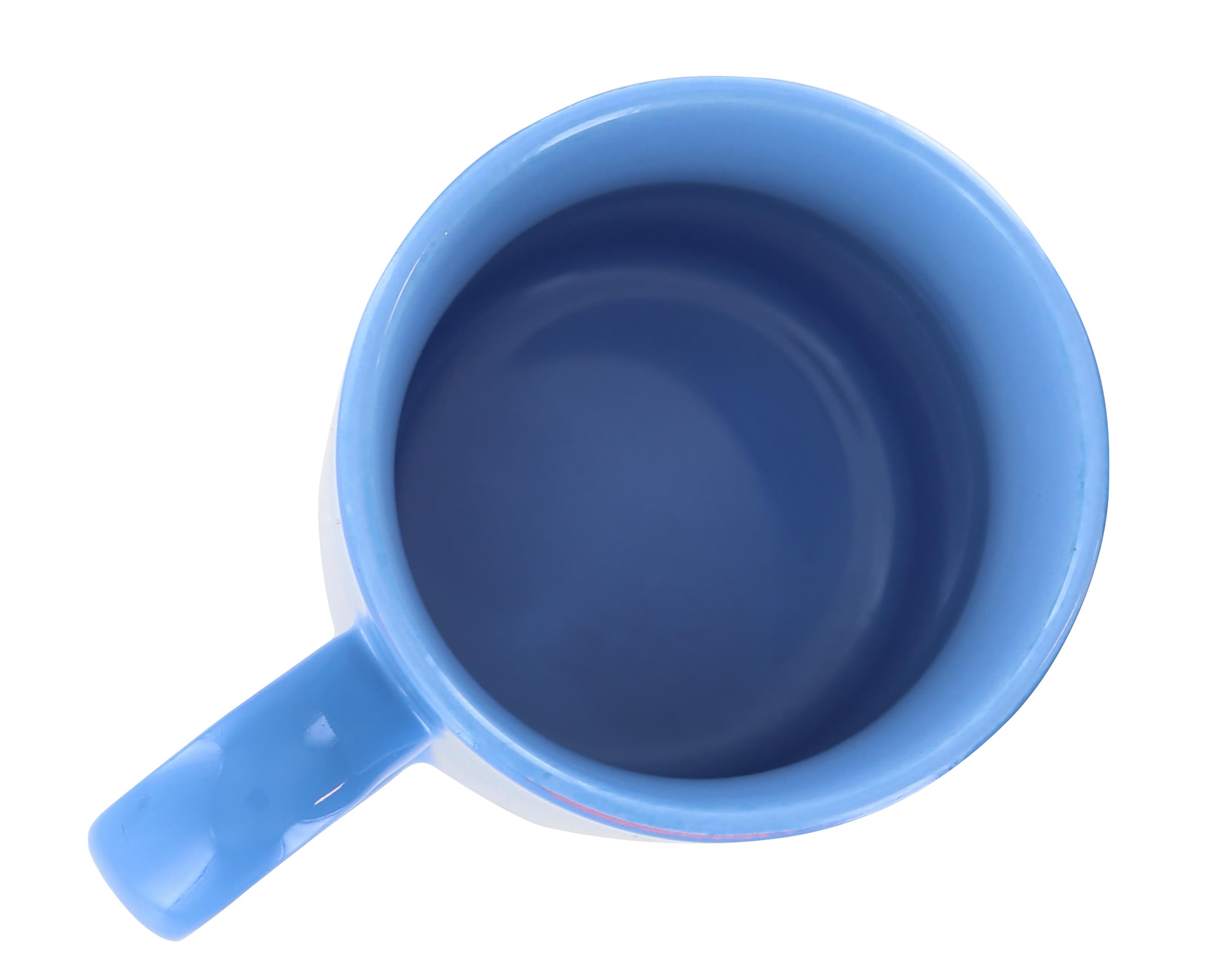 Sanrio Hello Kitty Blue Sparkles 14-Ounce Ceramic Mug
