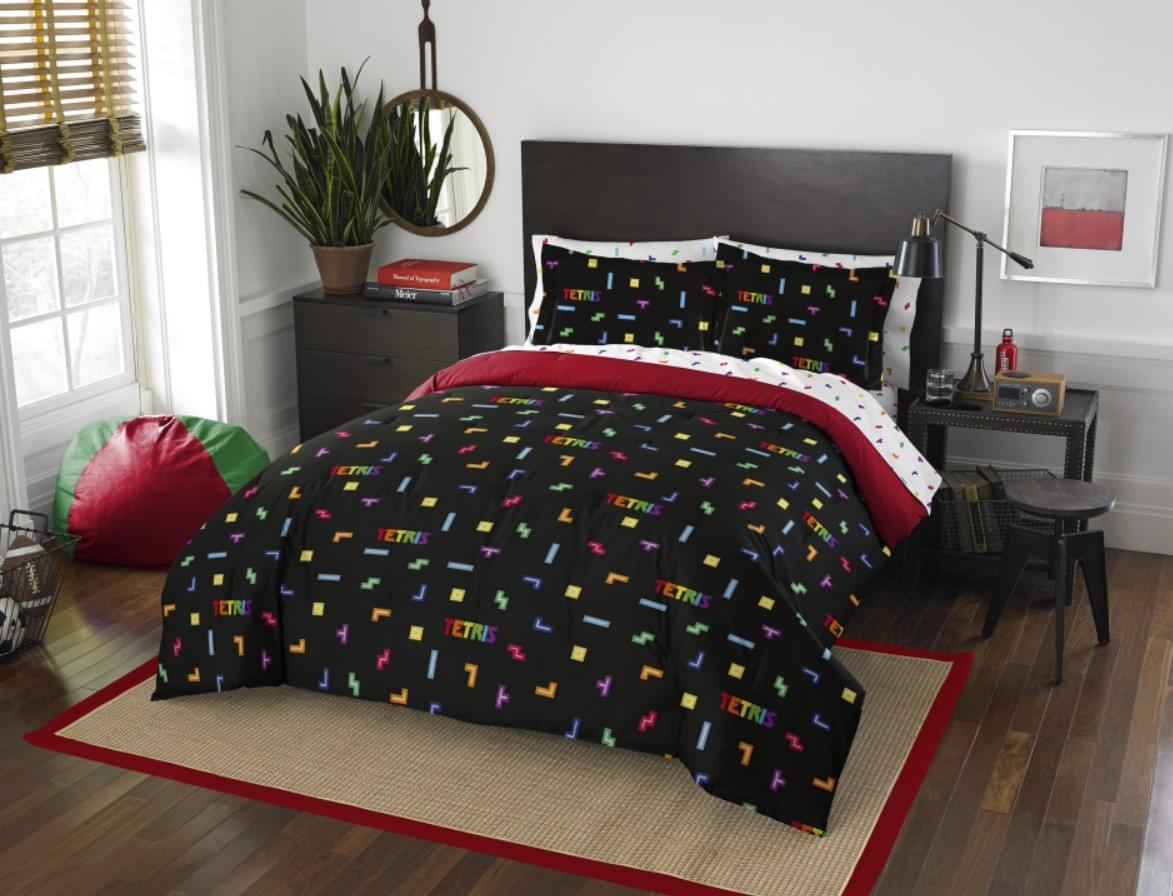 Enchanting Tetris 7-Piece Full Bed in Bag Set